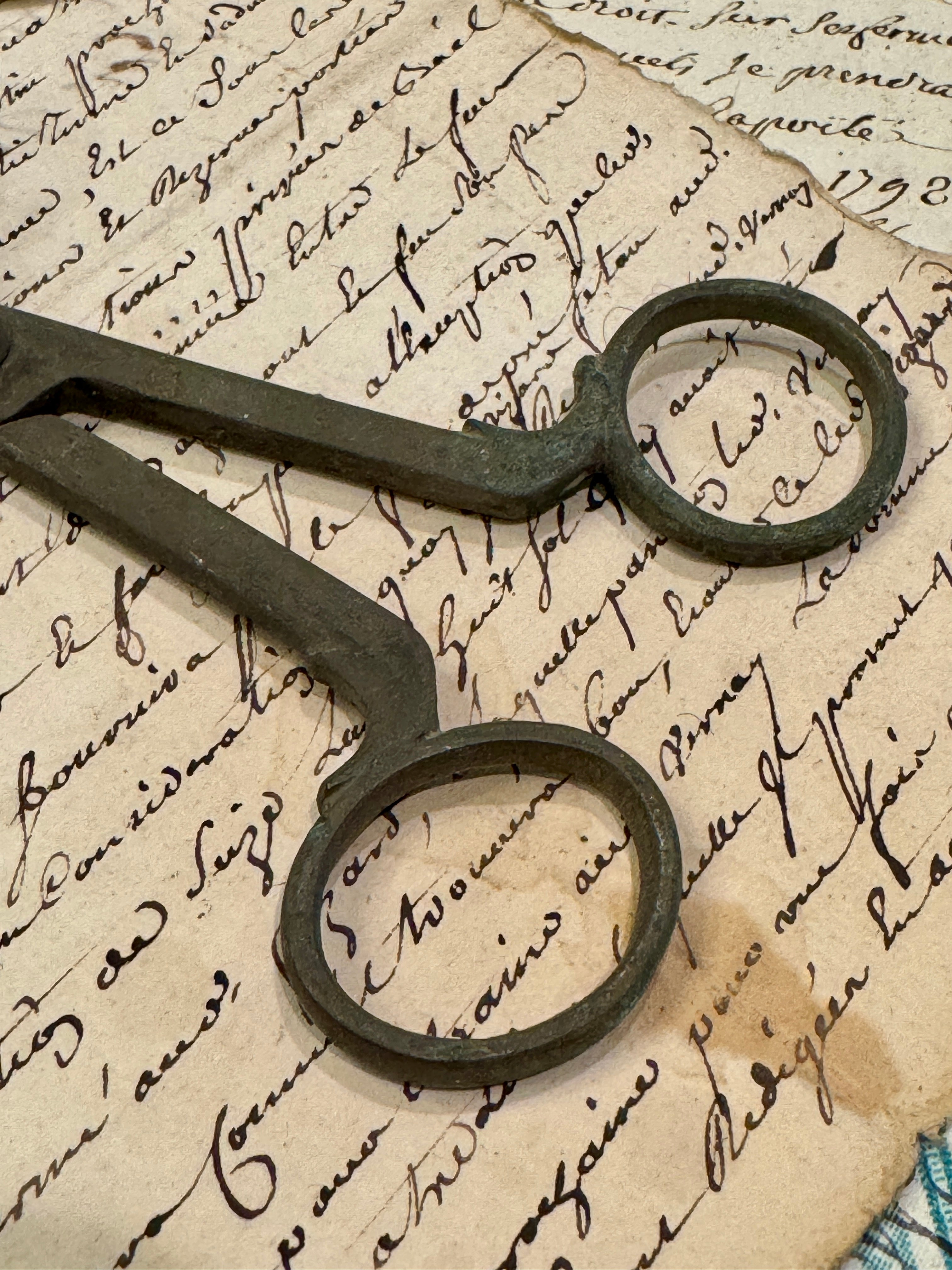 1700s Antique French Candle Snuffer