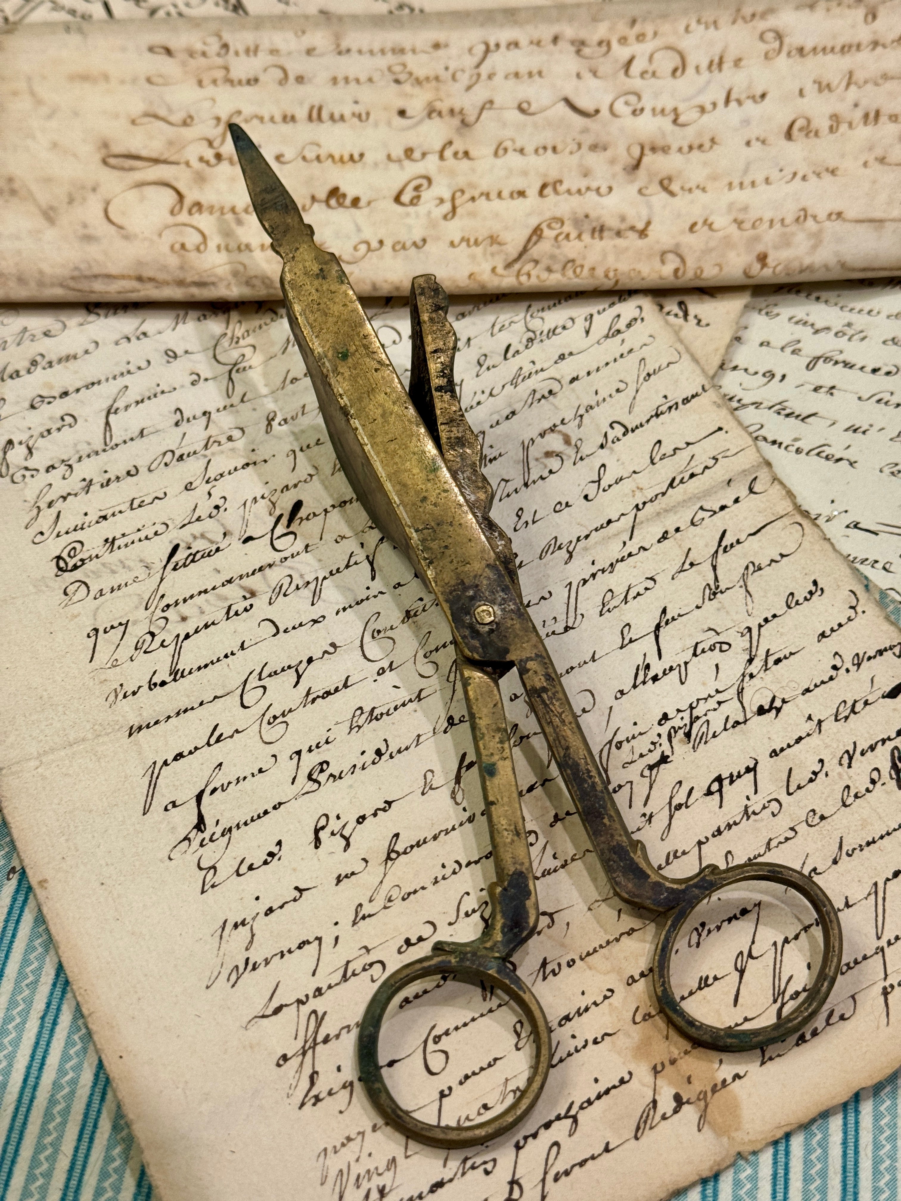 1700s Antique French Candle Snuffer