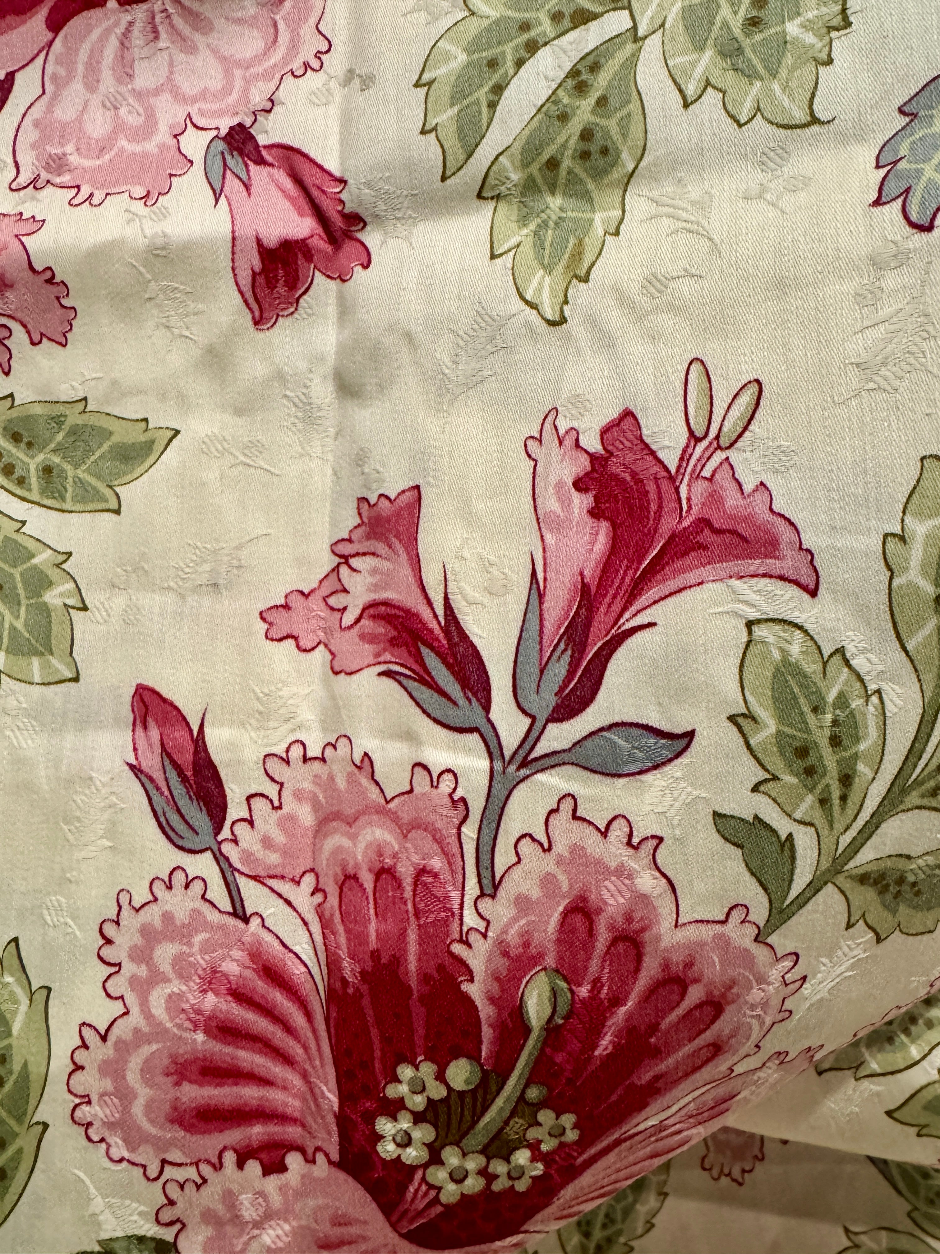 Beautiful French Hibiscus Fabric *