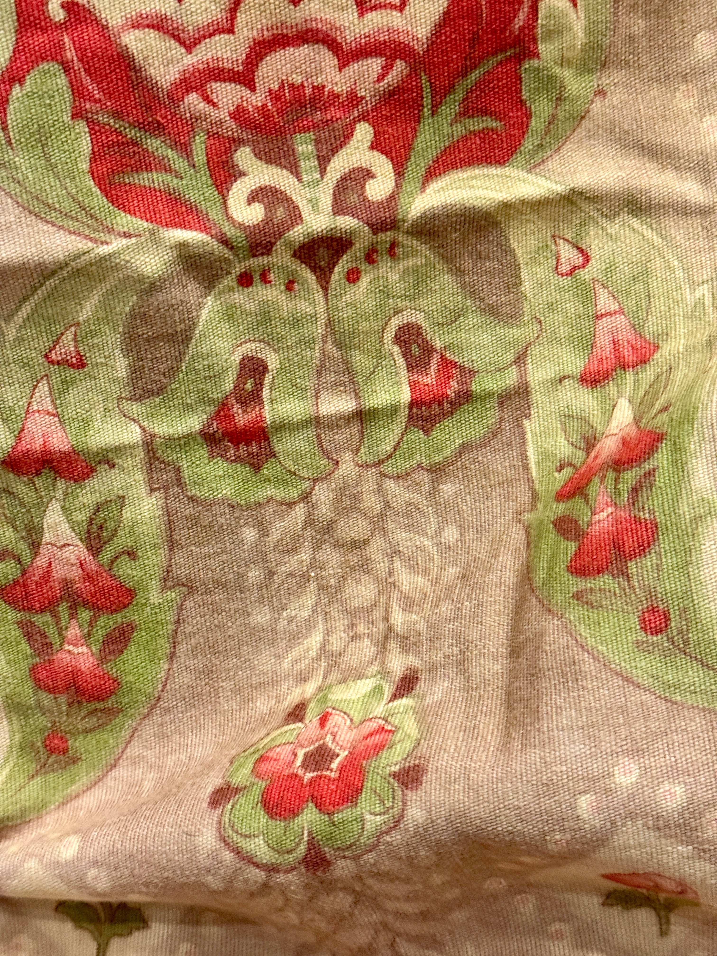 Beautiful 1800s French Cotton Morceau *