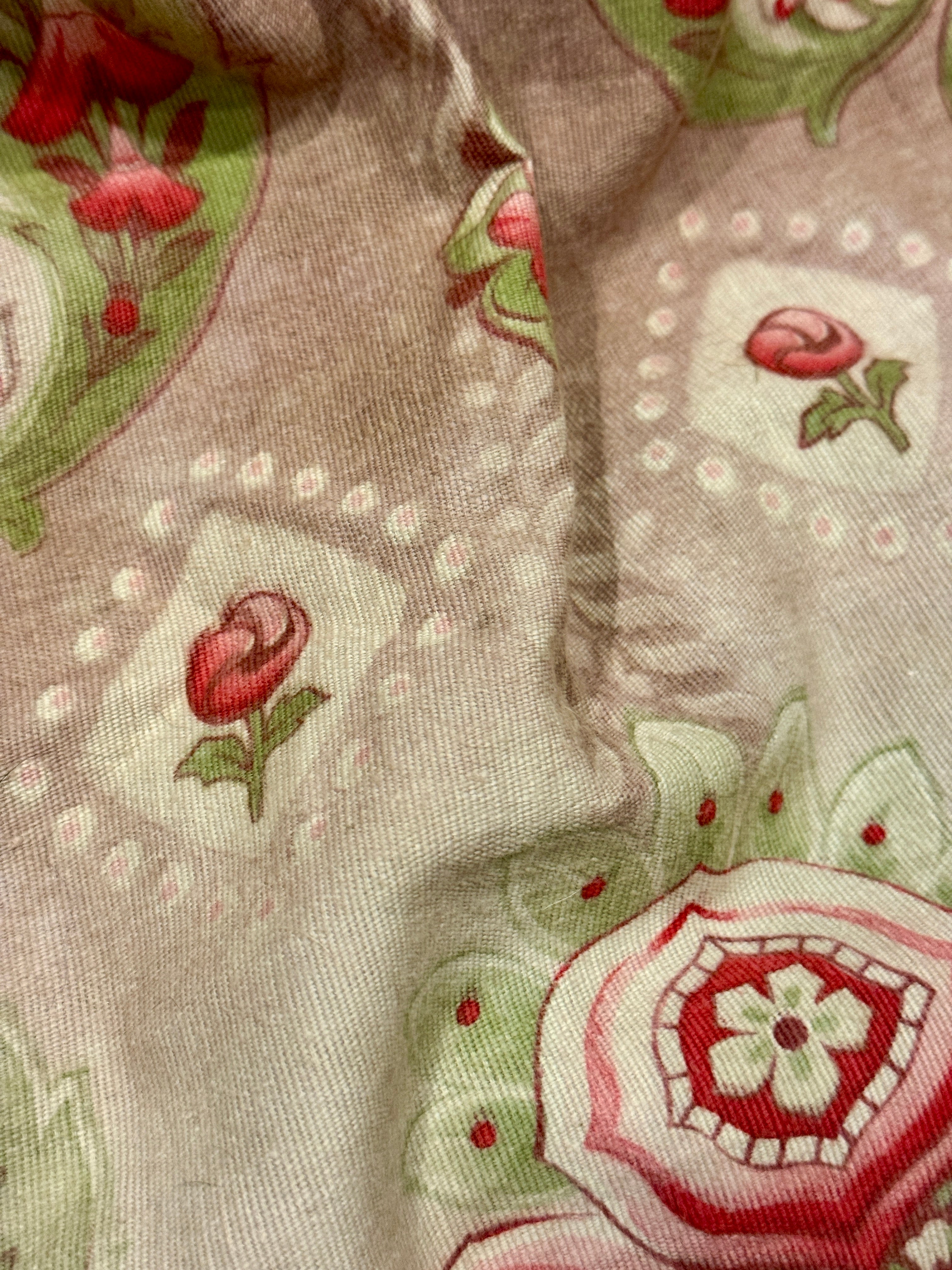 Beautiful 1800s French Cotton Morceau *