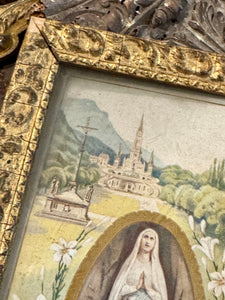 1800s Souvenir De Notre Dame De Lourdes