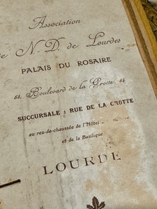 1800s Souvenir De Notre Dame De Lourdes