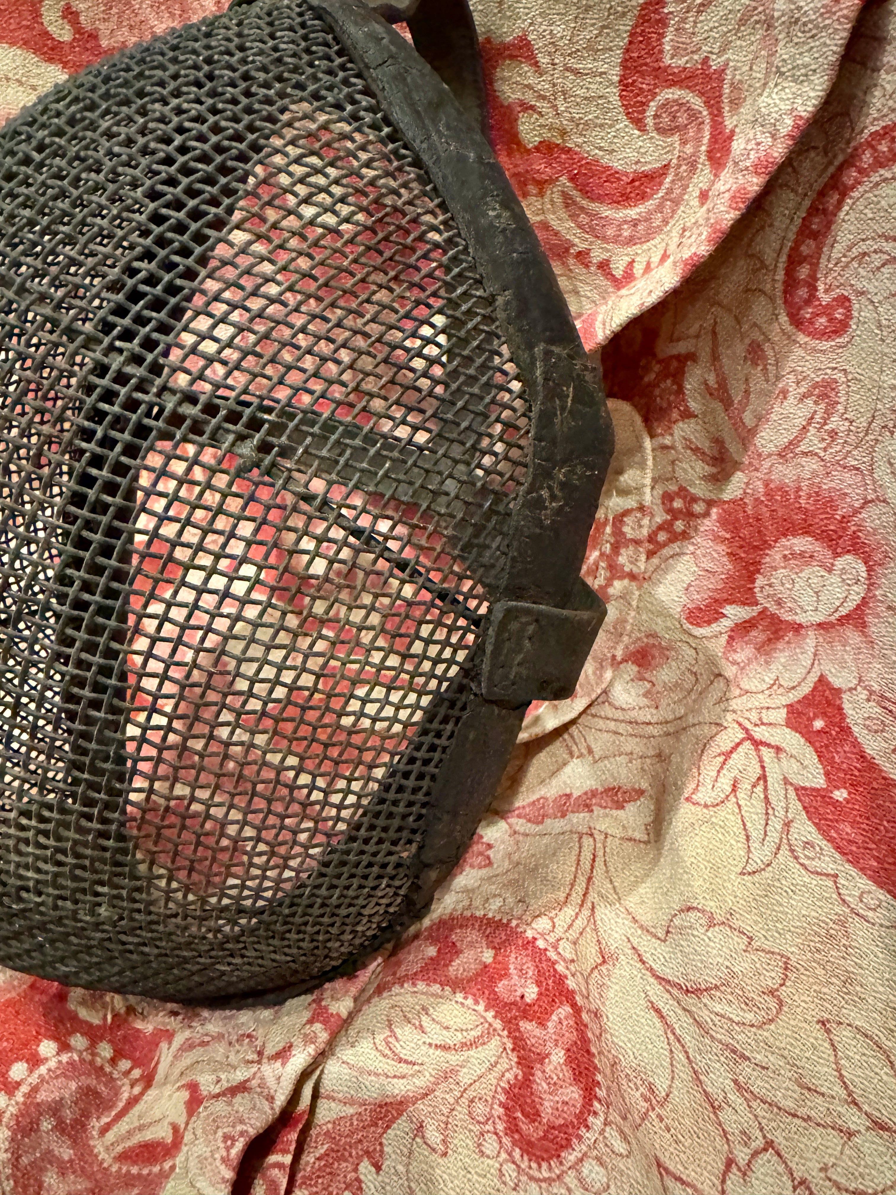 Antique French Fencing Mask