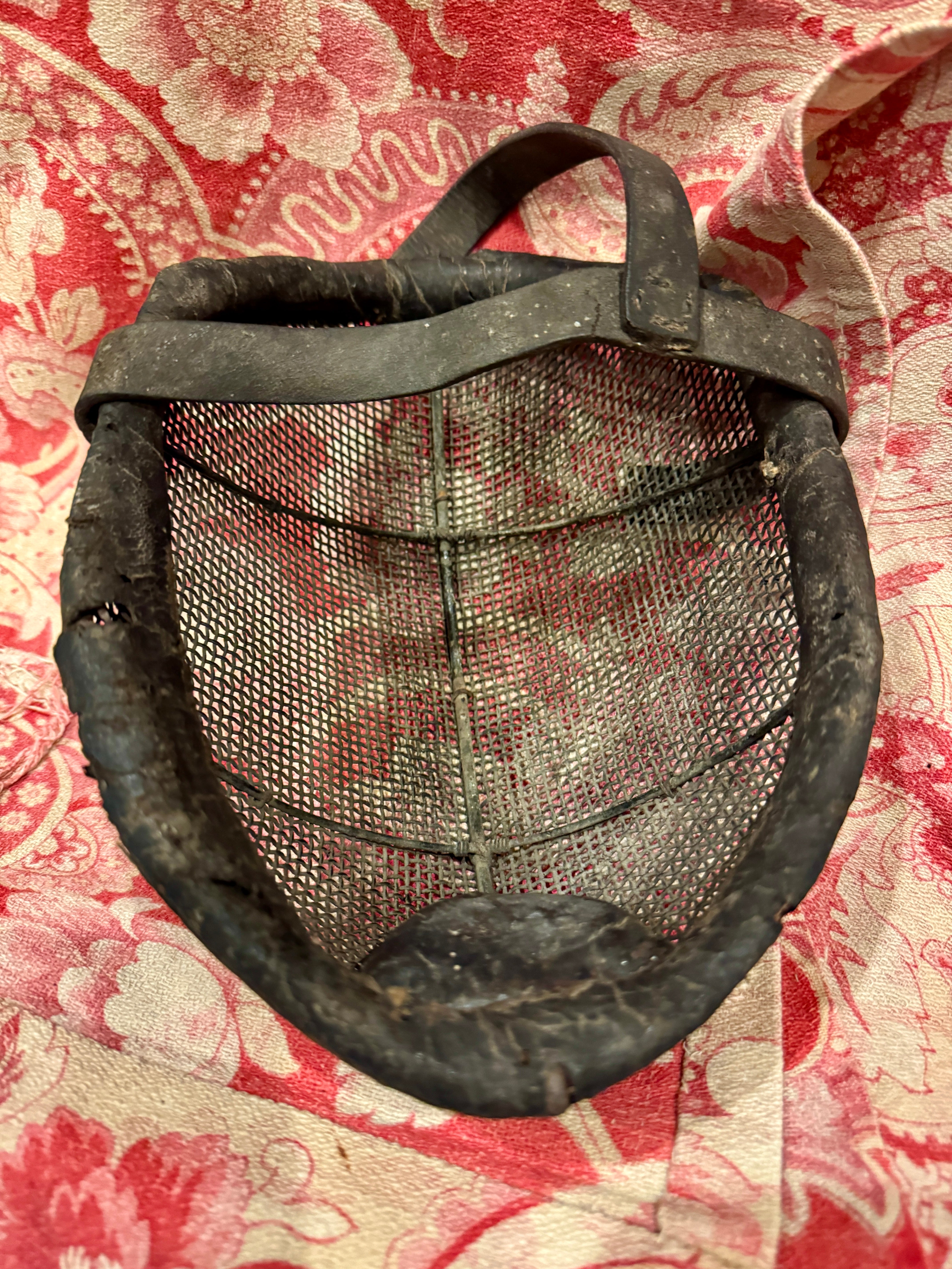 Antique French Fencing Mask