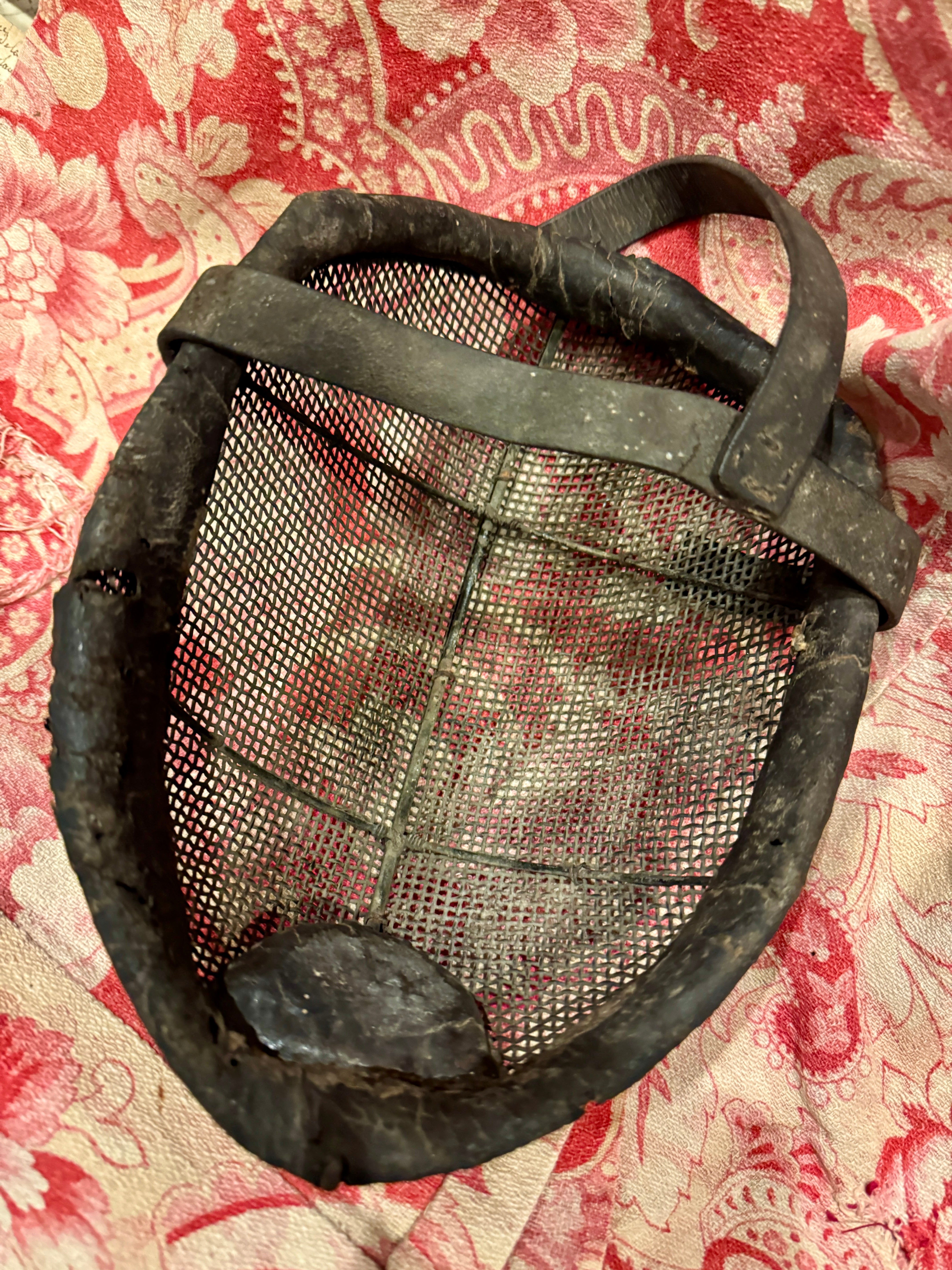 Antique French Fencing Mask