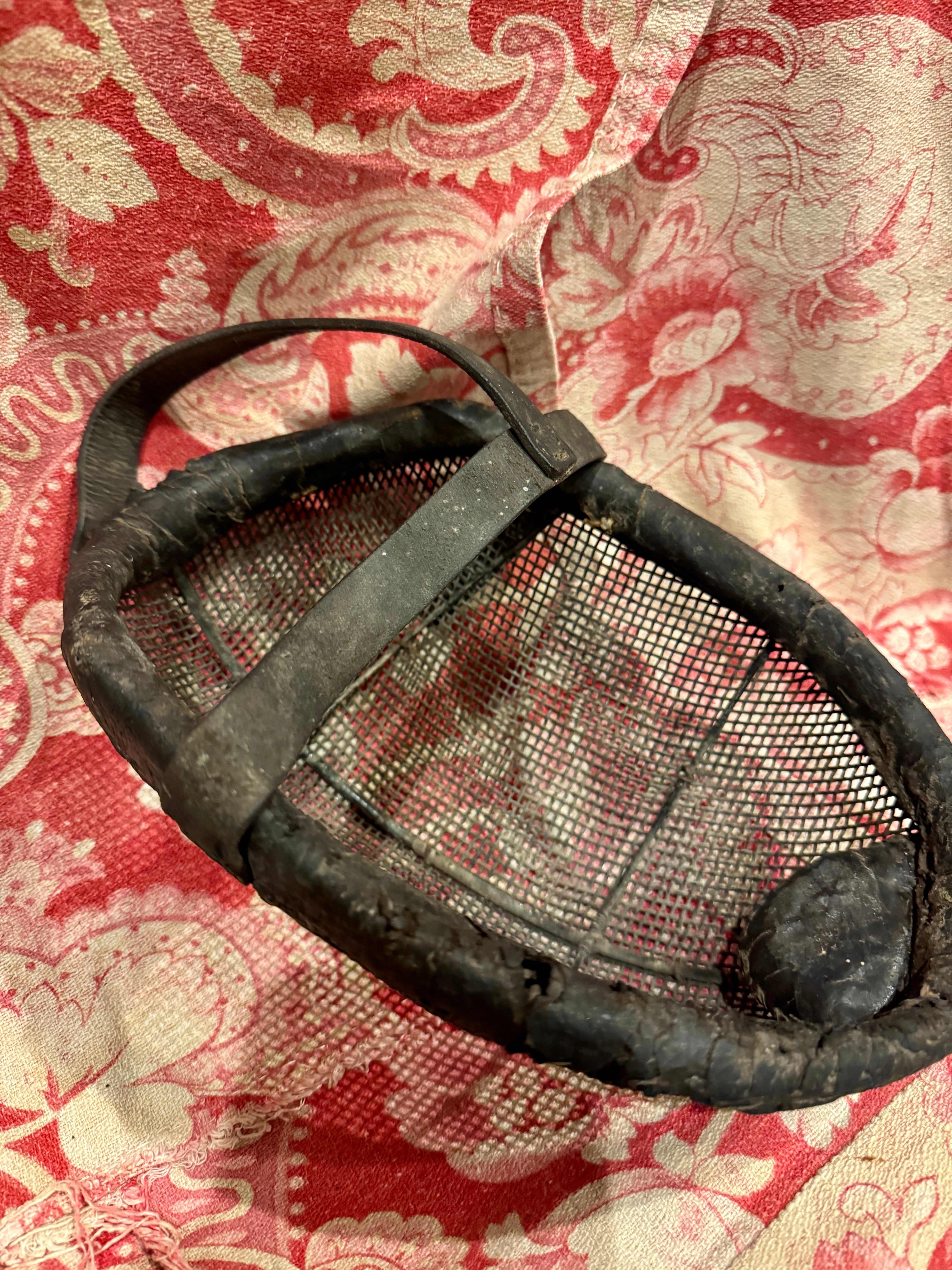 Antique French Fencing Mask