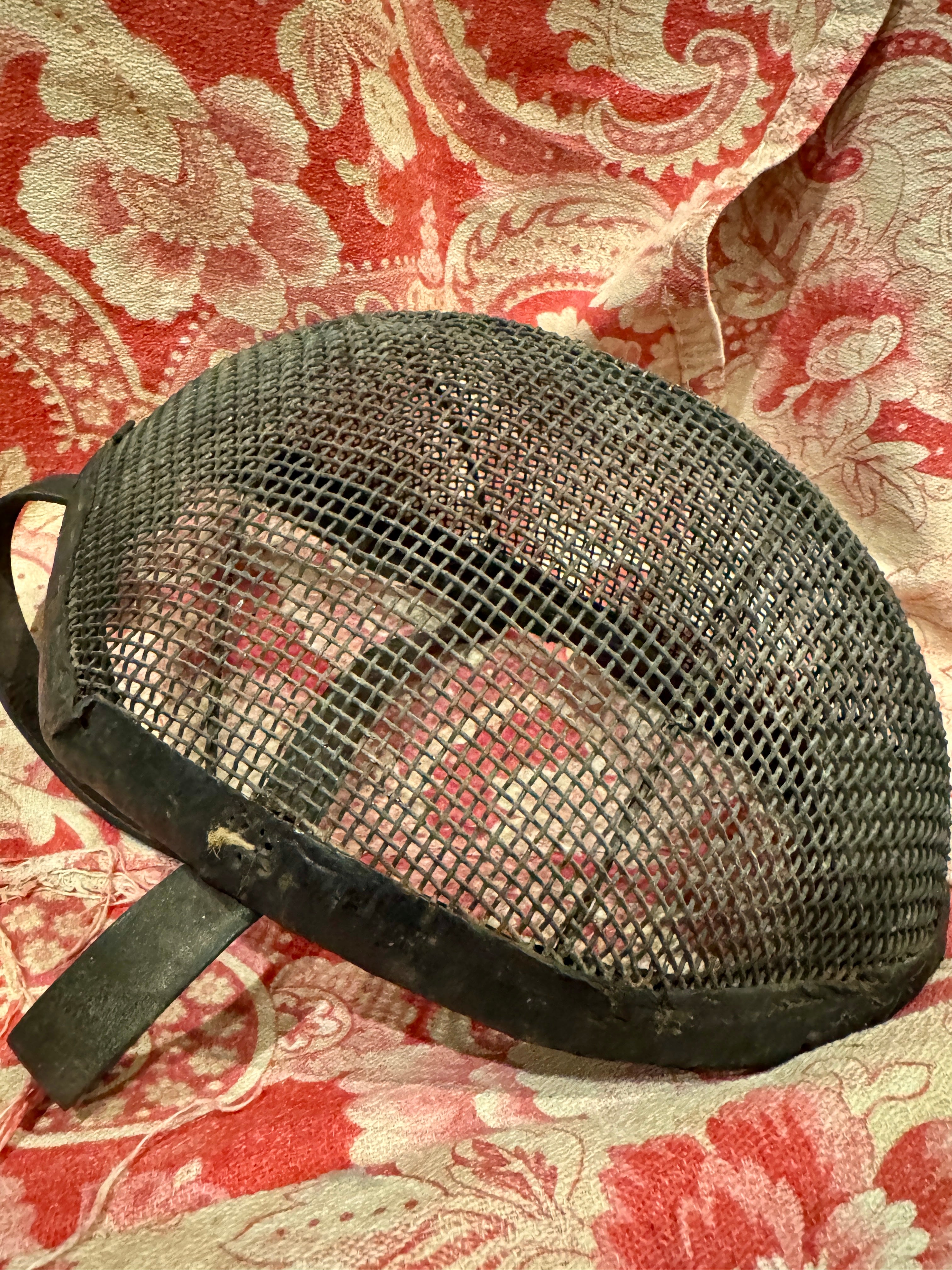 Antique French Fencing Mask