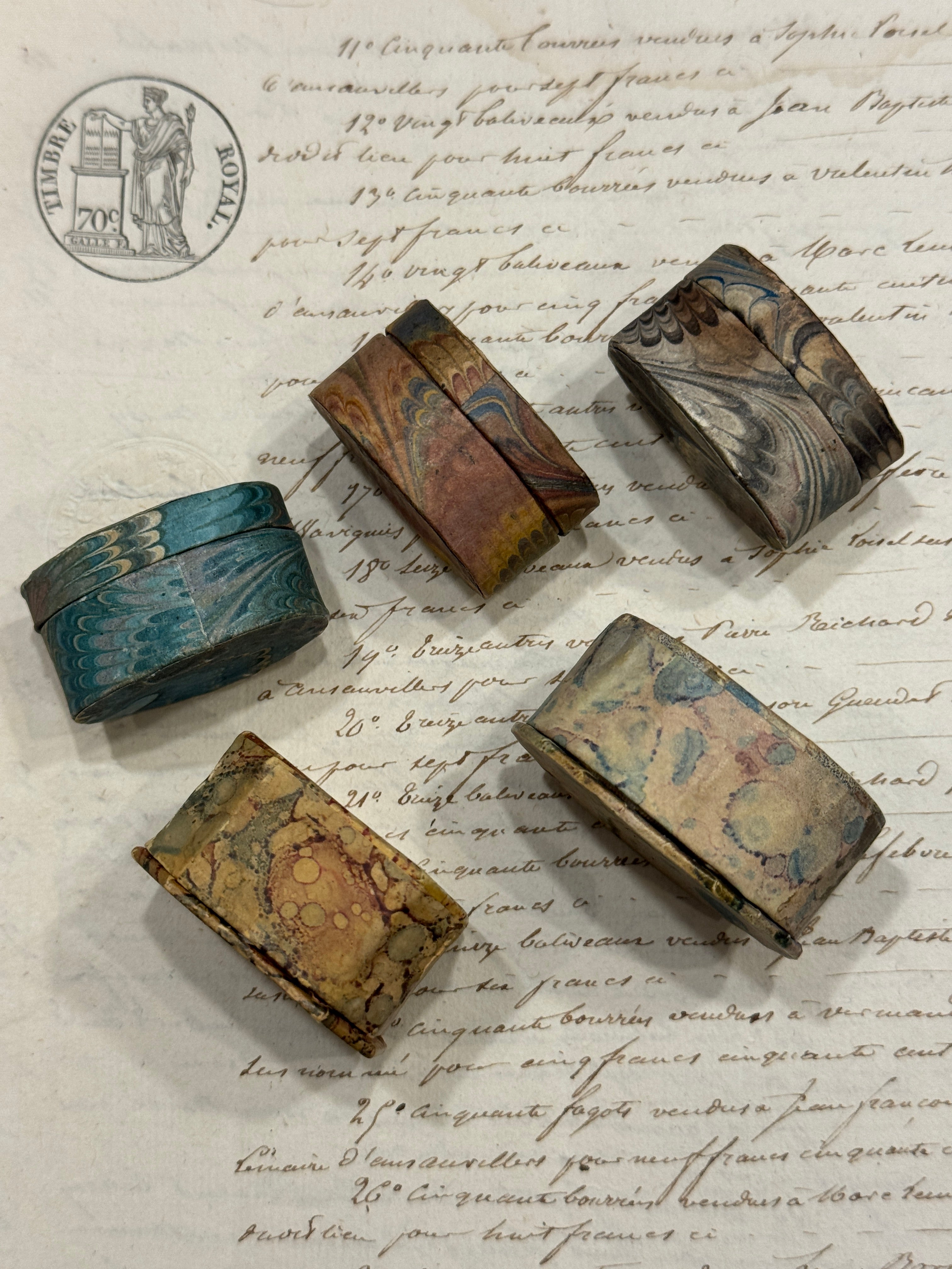 Antique Italian Pill Boxes