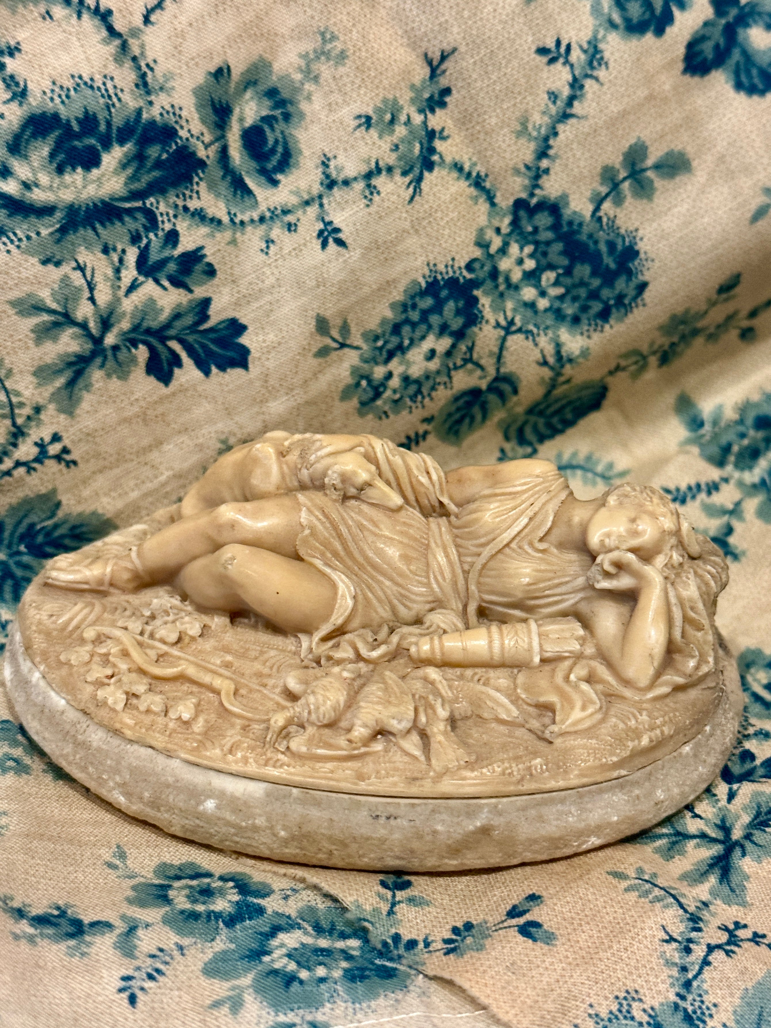 Antique French Diana/Artemis Statue