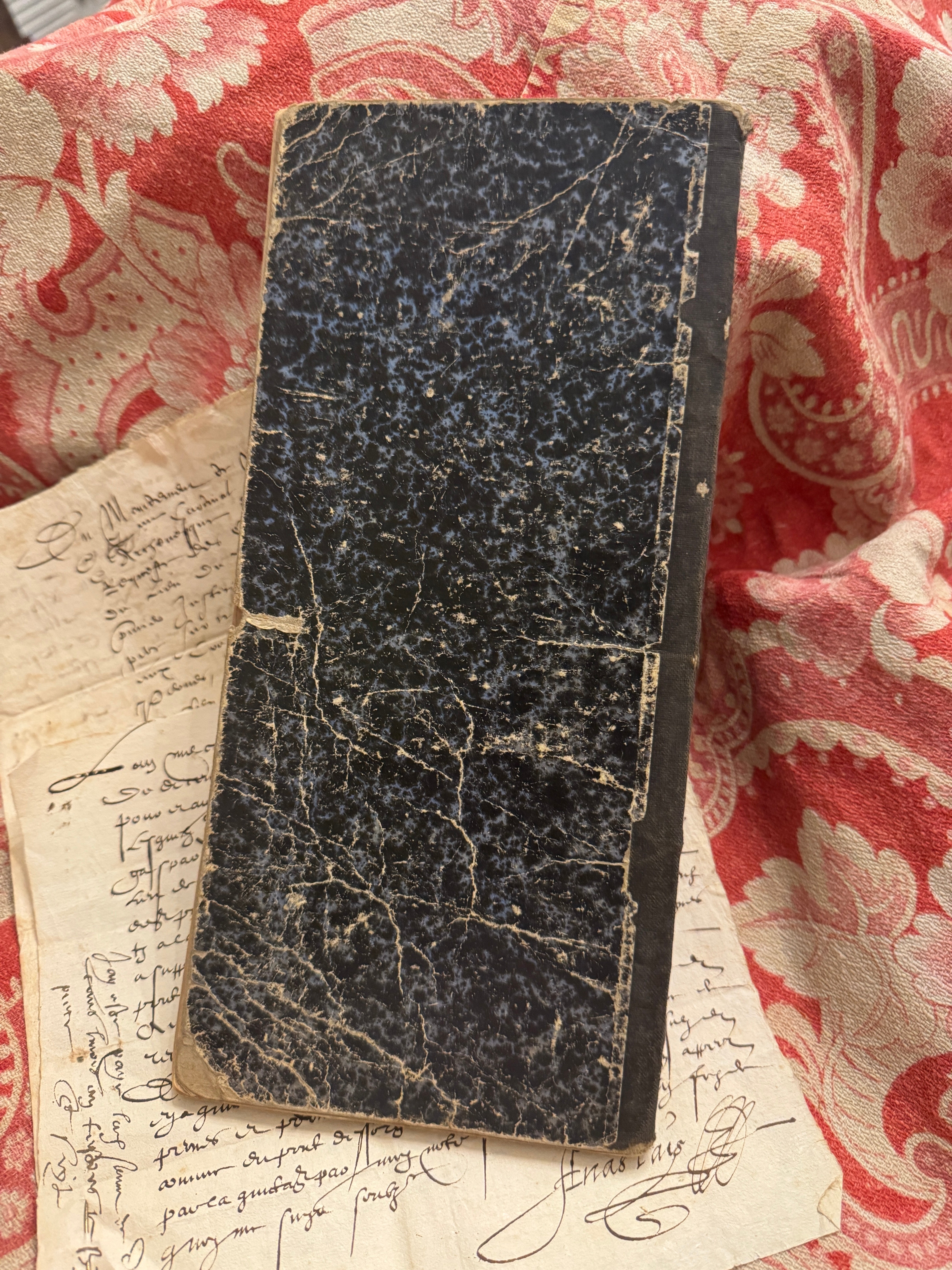 Antique French School Ledger/Notebook