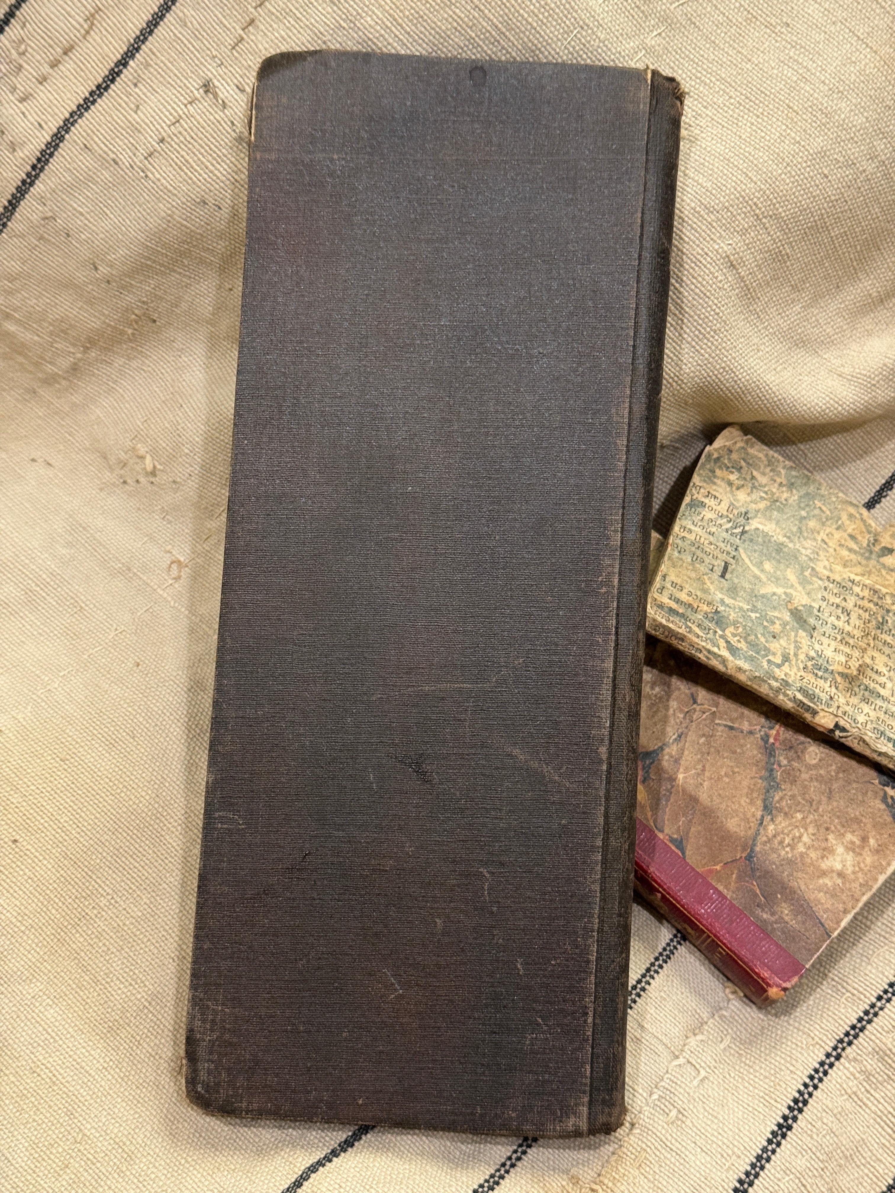 Antique French Ledger/Notebook