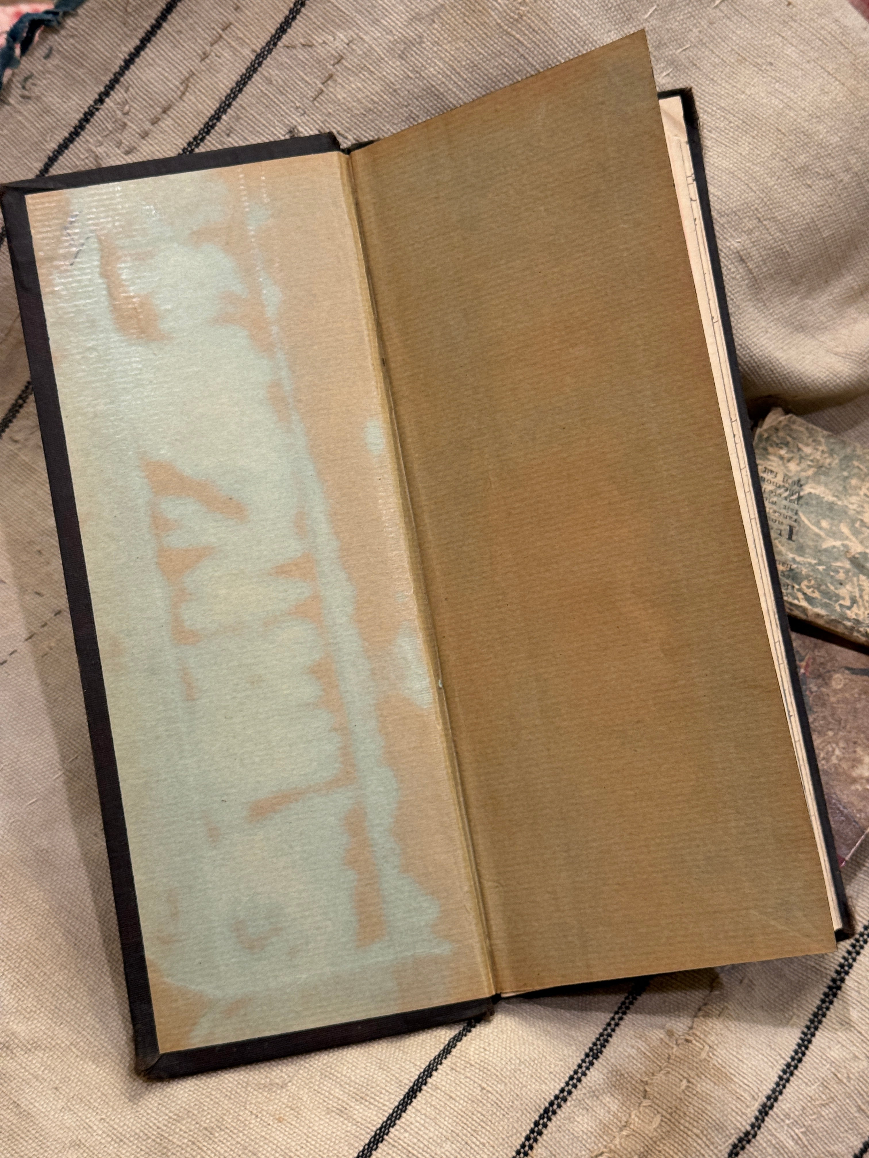 Antique French Ledger/Notebook