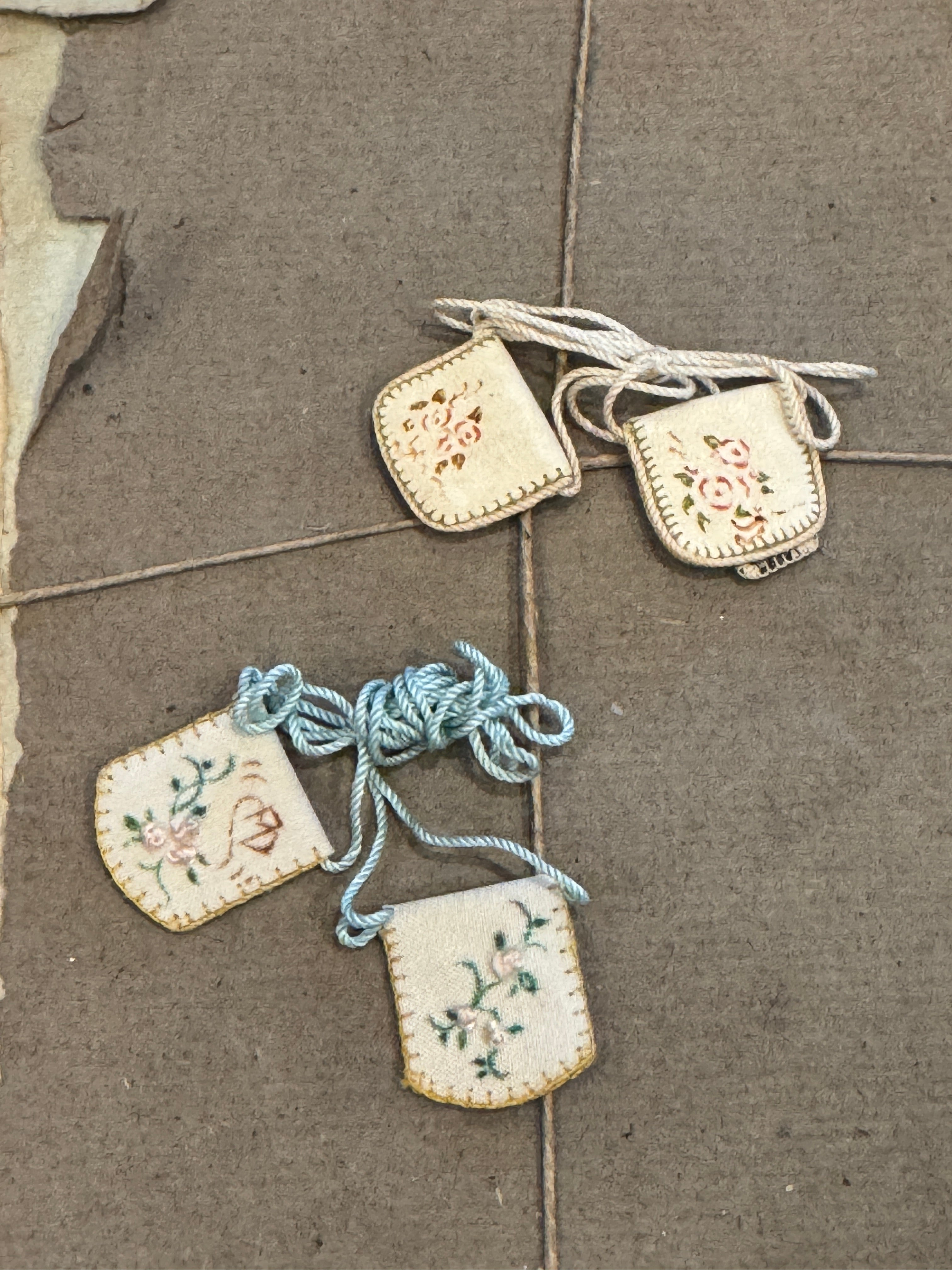 Antique Scapulars from France, Italy, and Spain