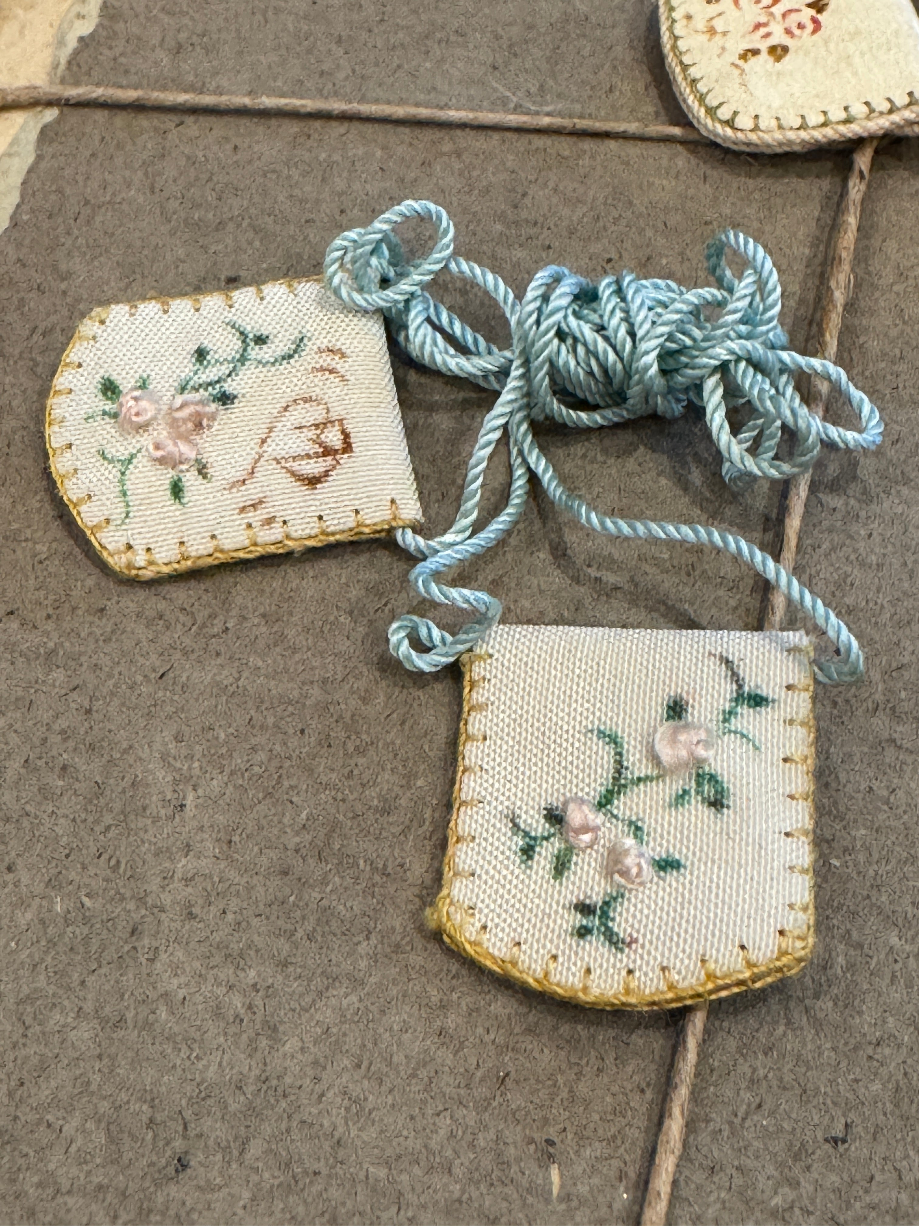 Antique Scapulars from France, Italy, and Spain