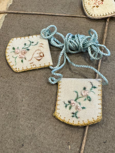 Antique Scapulars from France, Italy, and Spain