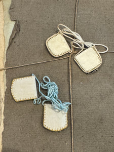Antique Scapulars from France, Italy, and Spain