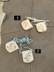Antique Scapulars from France, Italy, and Spain
