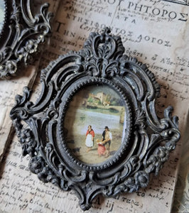 Antique French Miniature Pictures