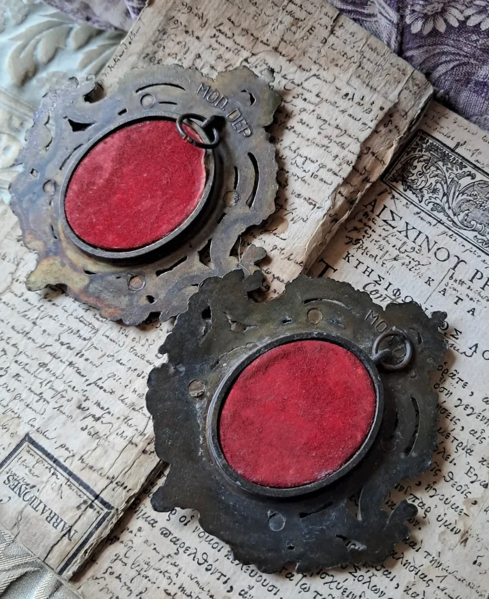 Antique French Miniature Pictures