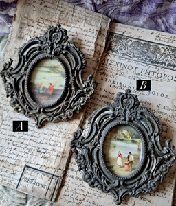 Antique French Miniature Pictures