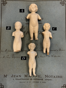 RARE  Vintage German Frozen Charlotte's by way of France - A95