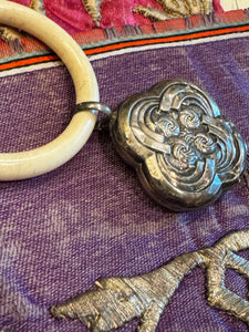Antique French Baby Rattle