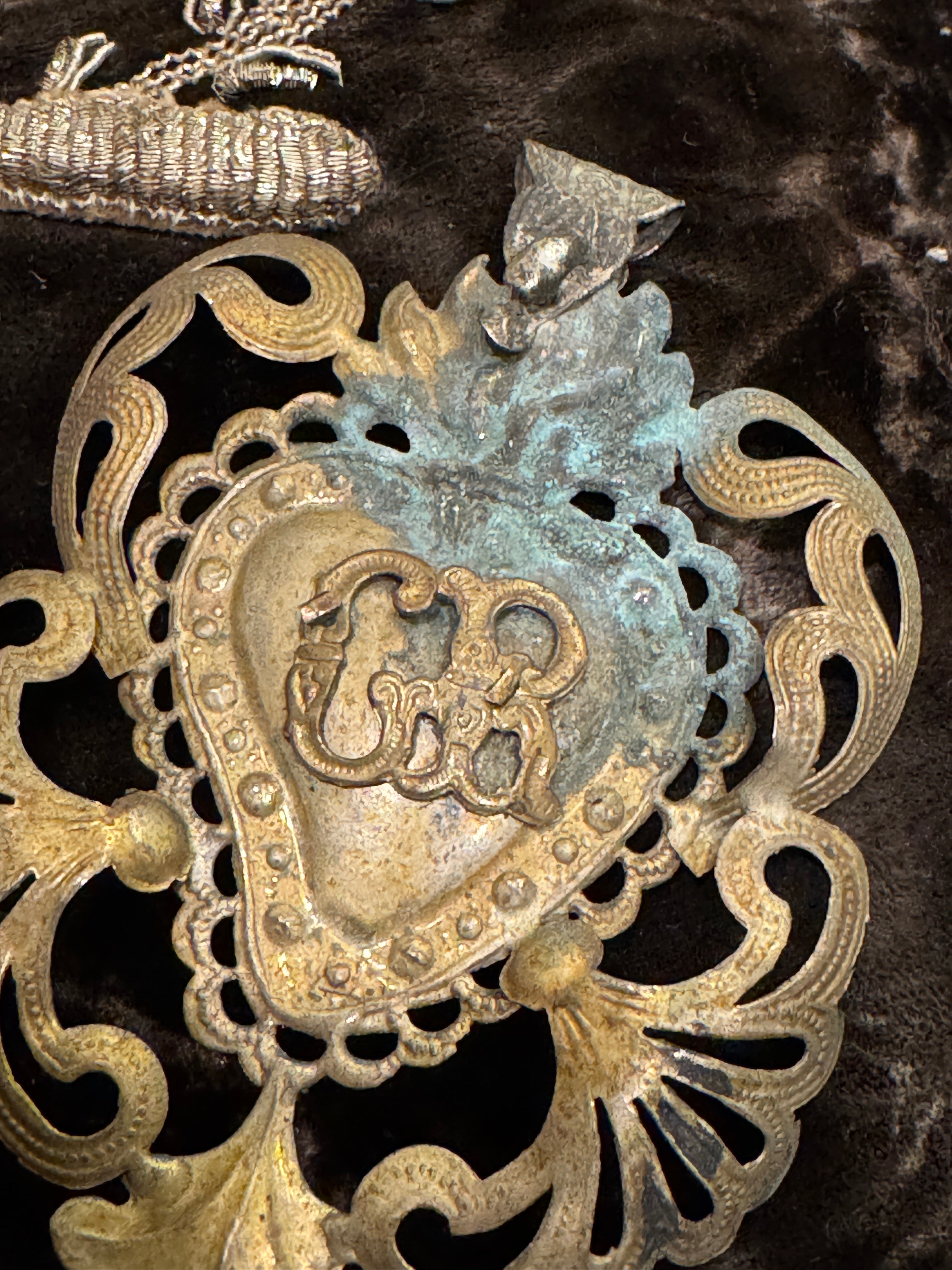Original Early 1800s Antique Ex Voto