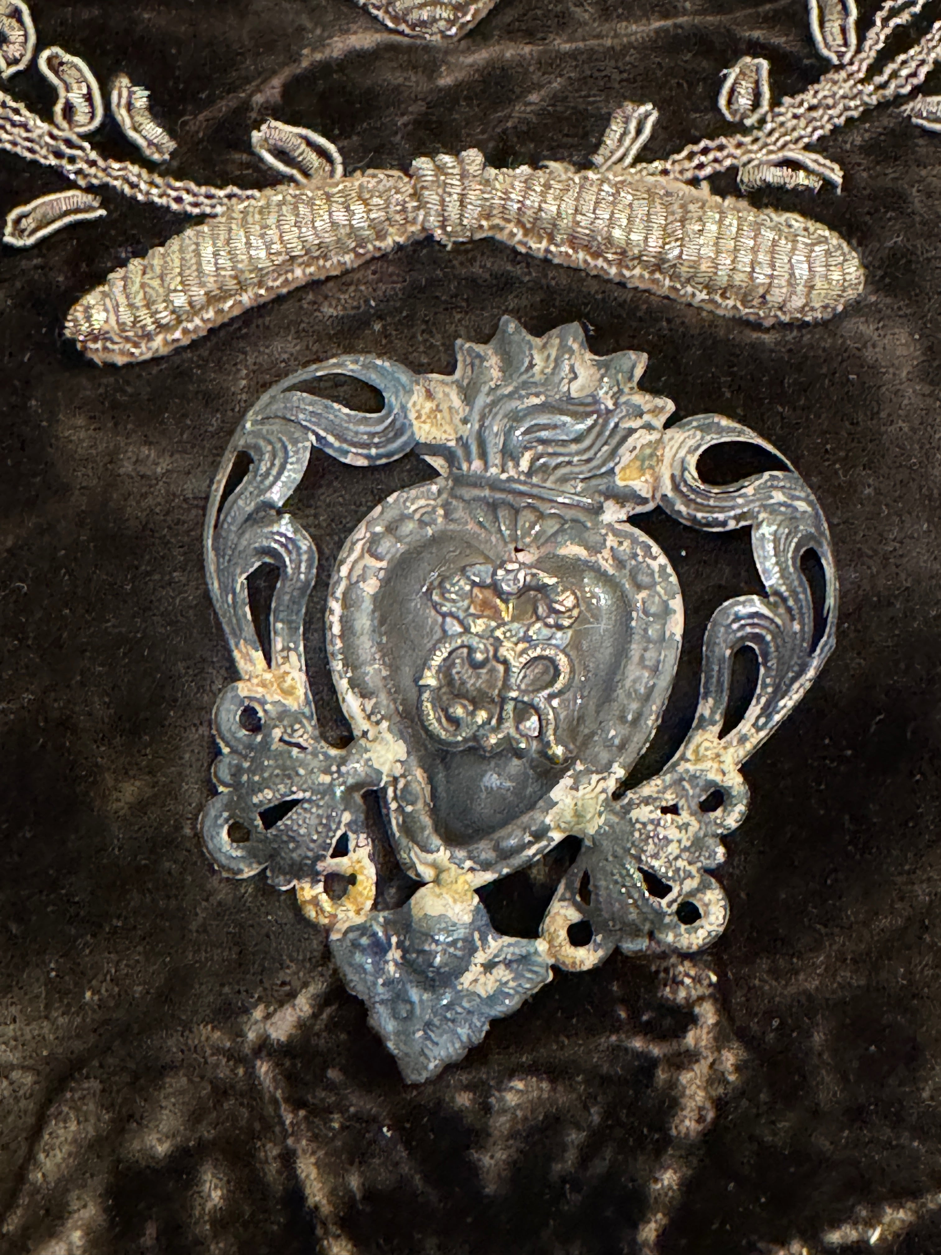 Original Early 1800s Antique Ex Voto