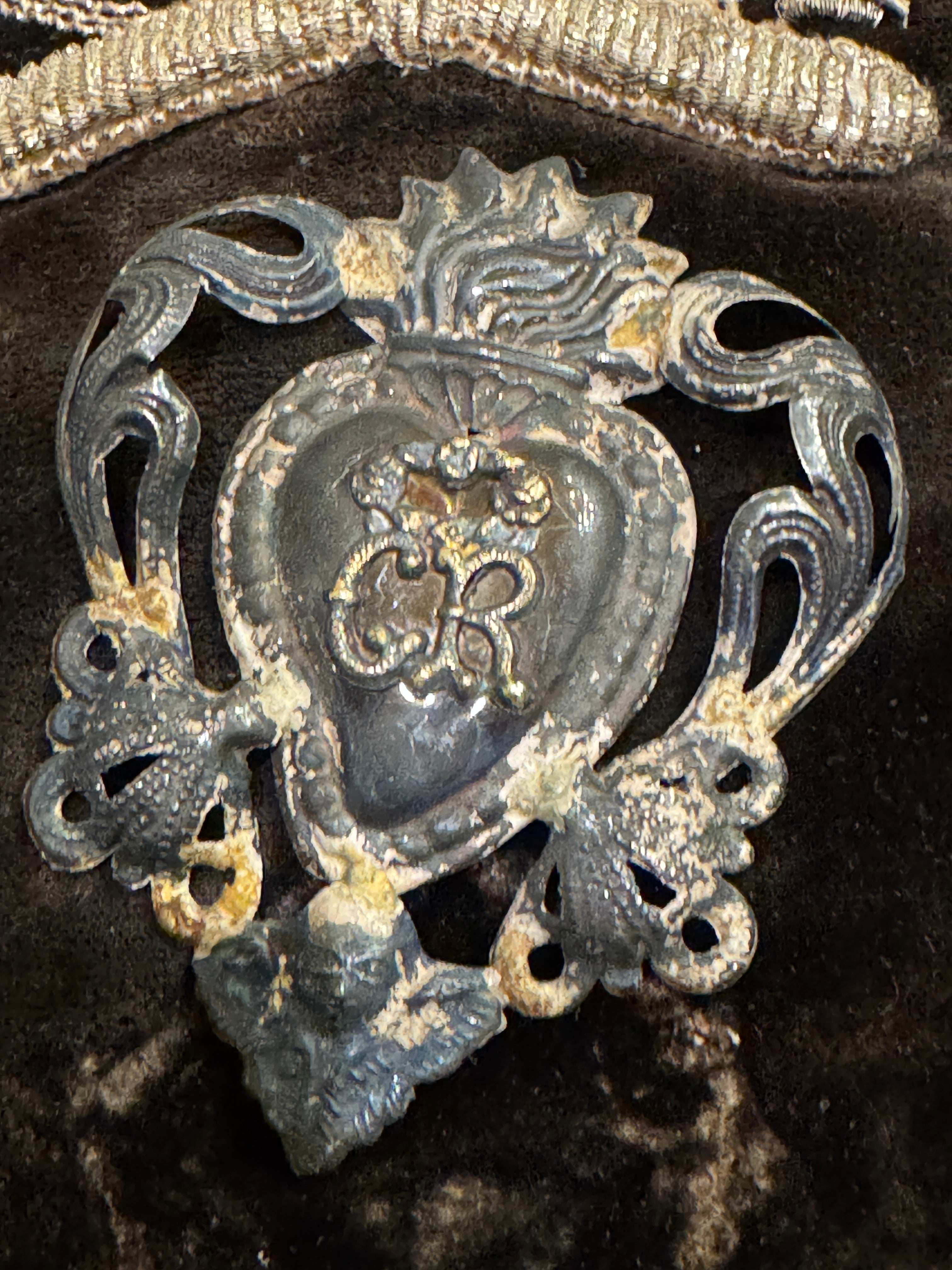 Original Early 1800s Antique Ex Voto