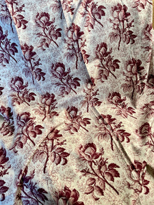 Antique 1800s French Printed Cotton *