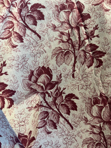 Antique 1800s French Printed Cotton *