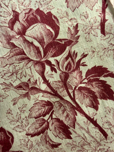 Antique 1800s French Printed Cotton *