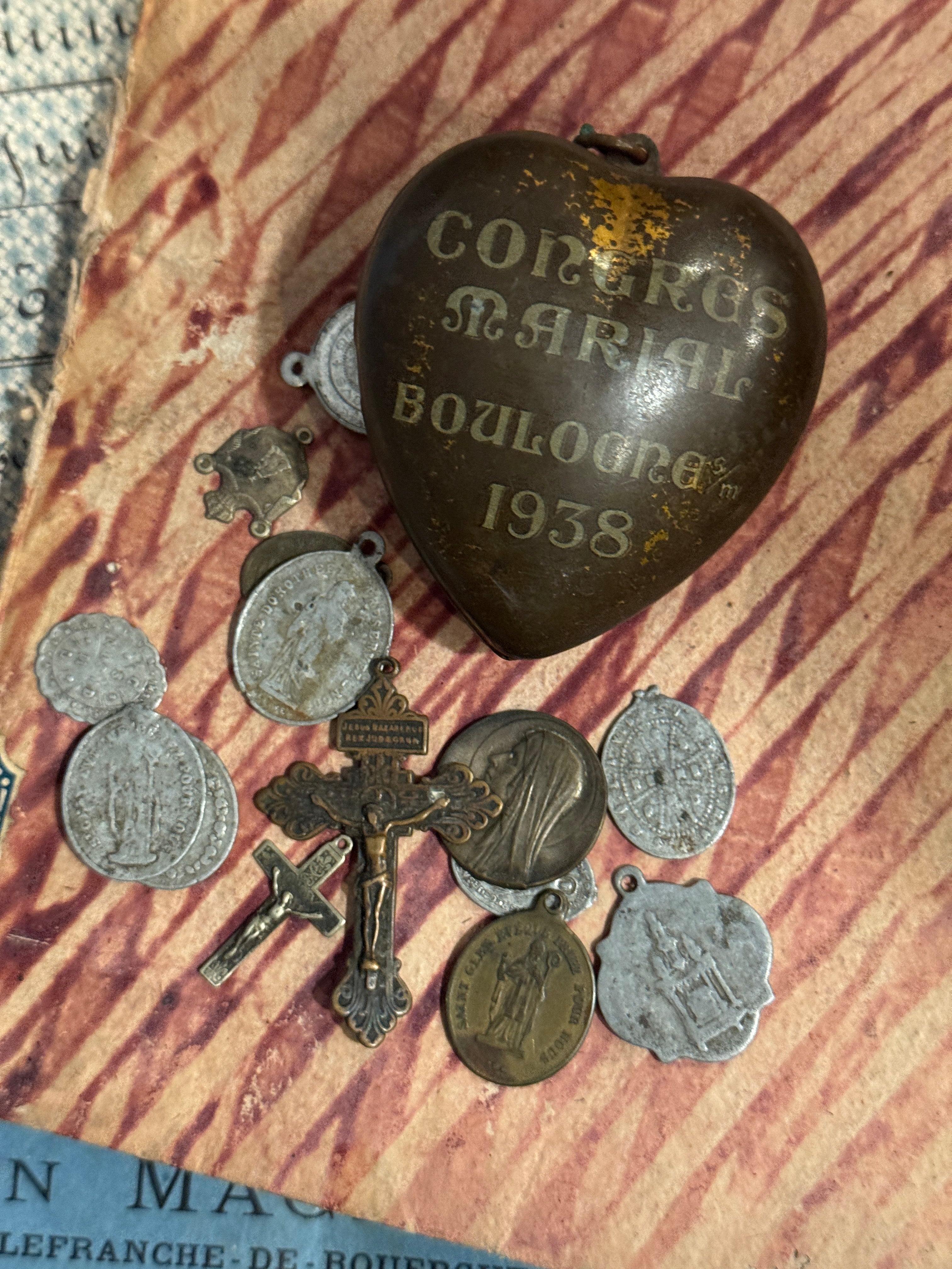 Heart box "Marian Congress 1938"