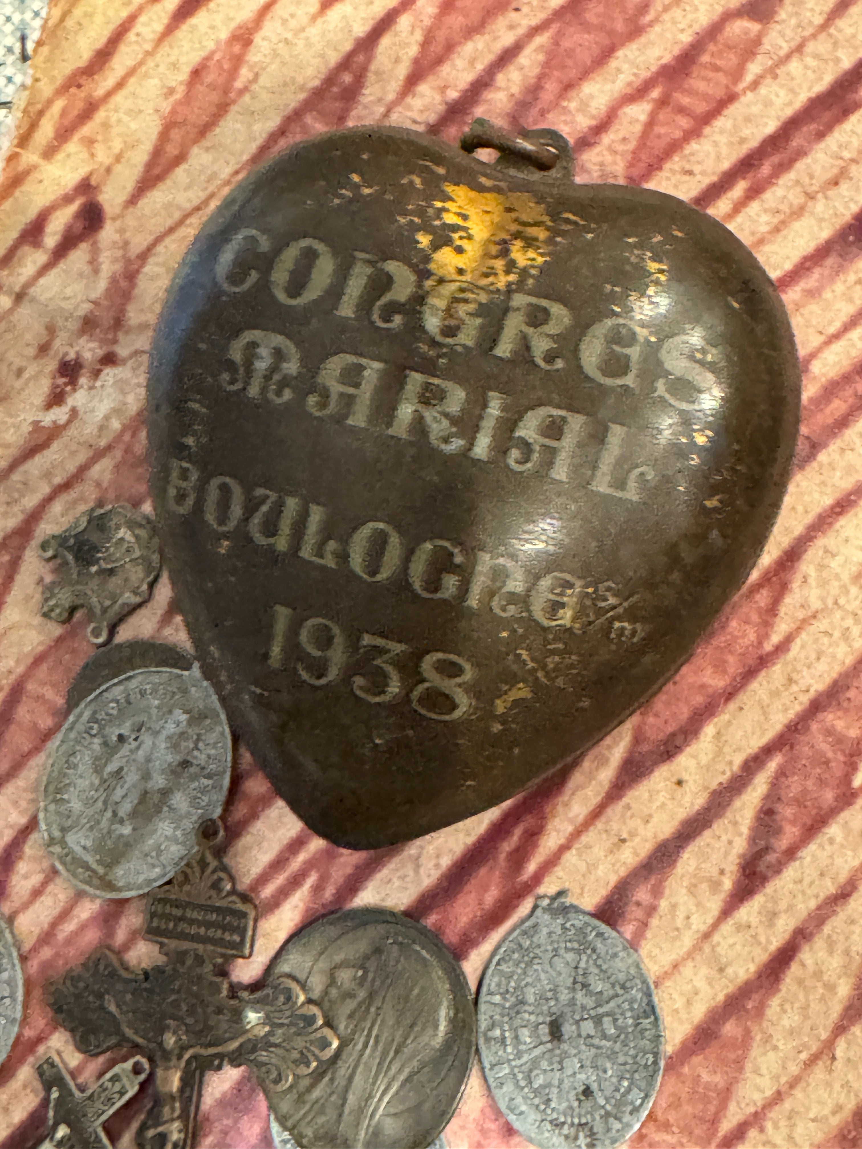 Heart box "Marian Congress 1938"