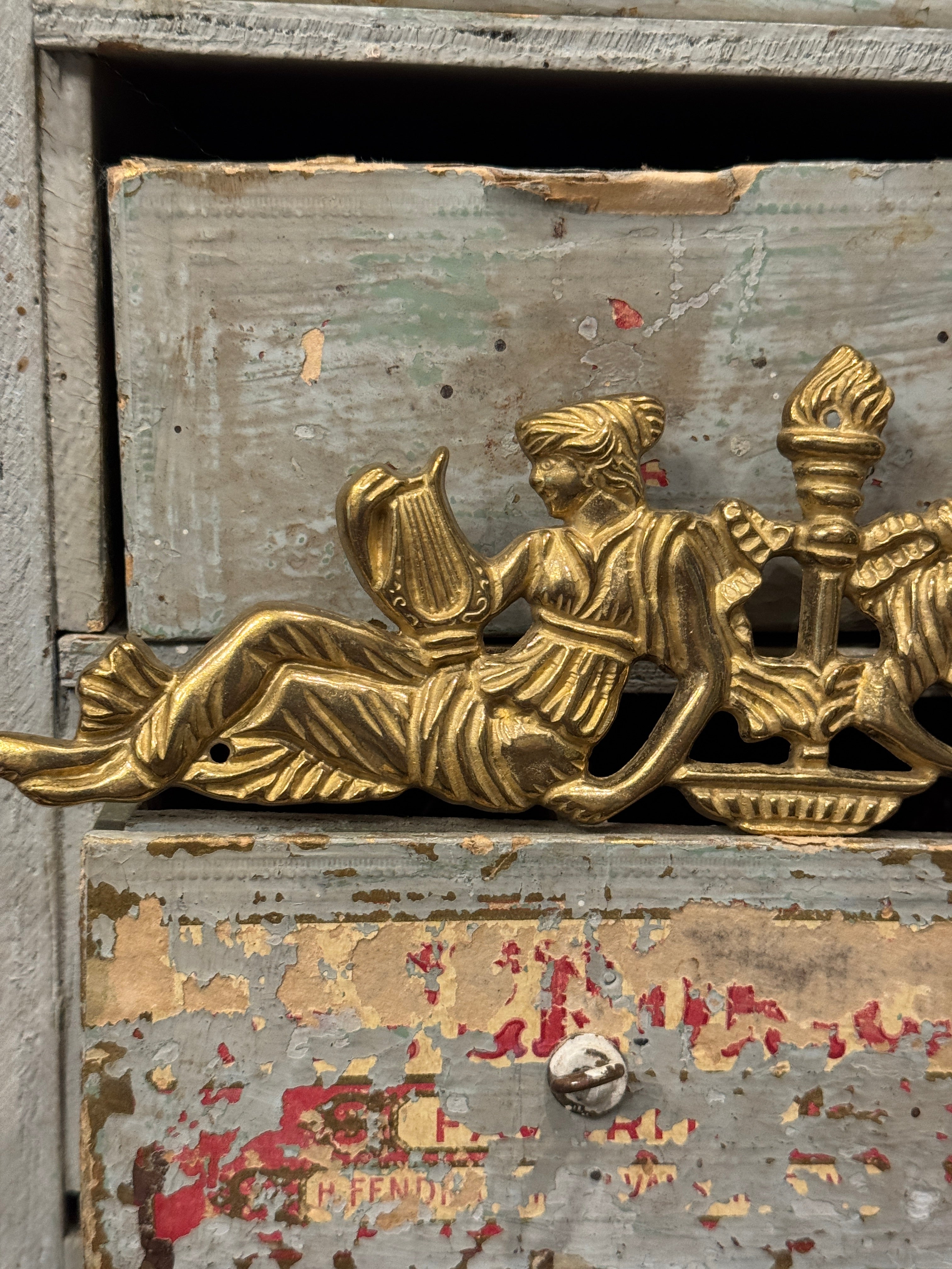 Antique French Brass Mounts
