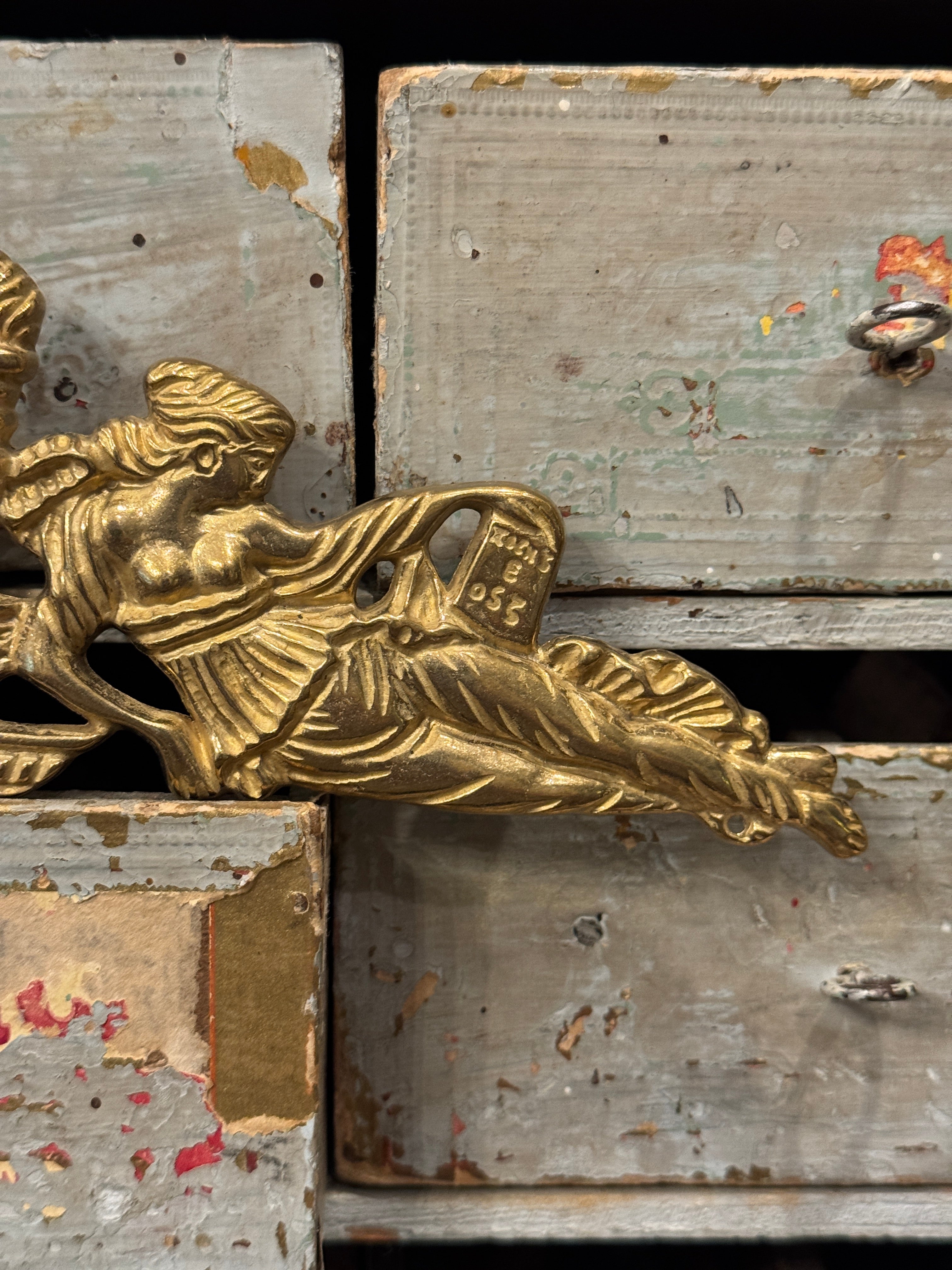 Antique French Brass Mounts