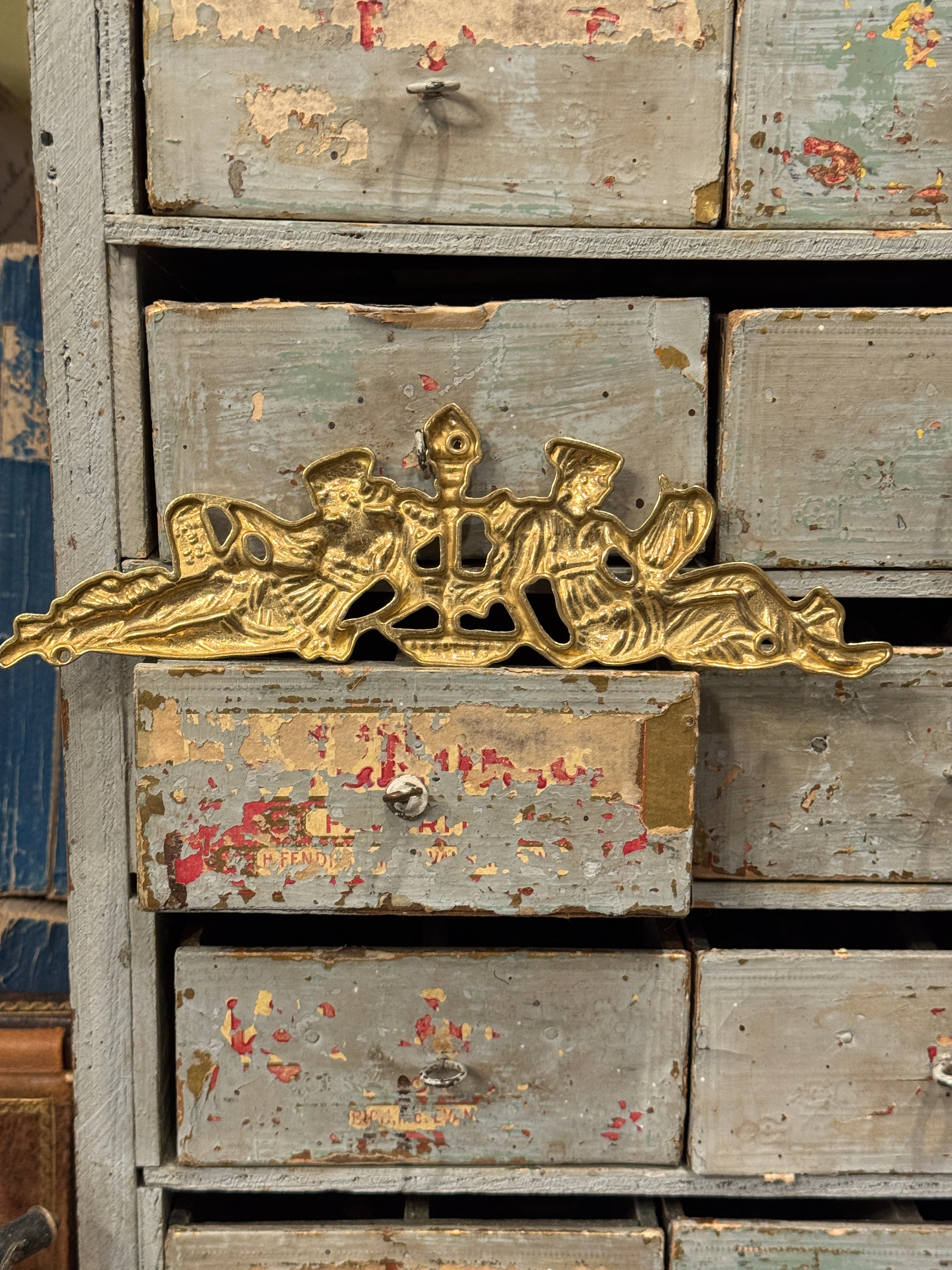 Antique French Brass Mounts