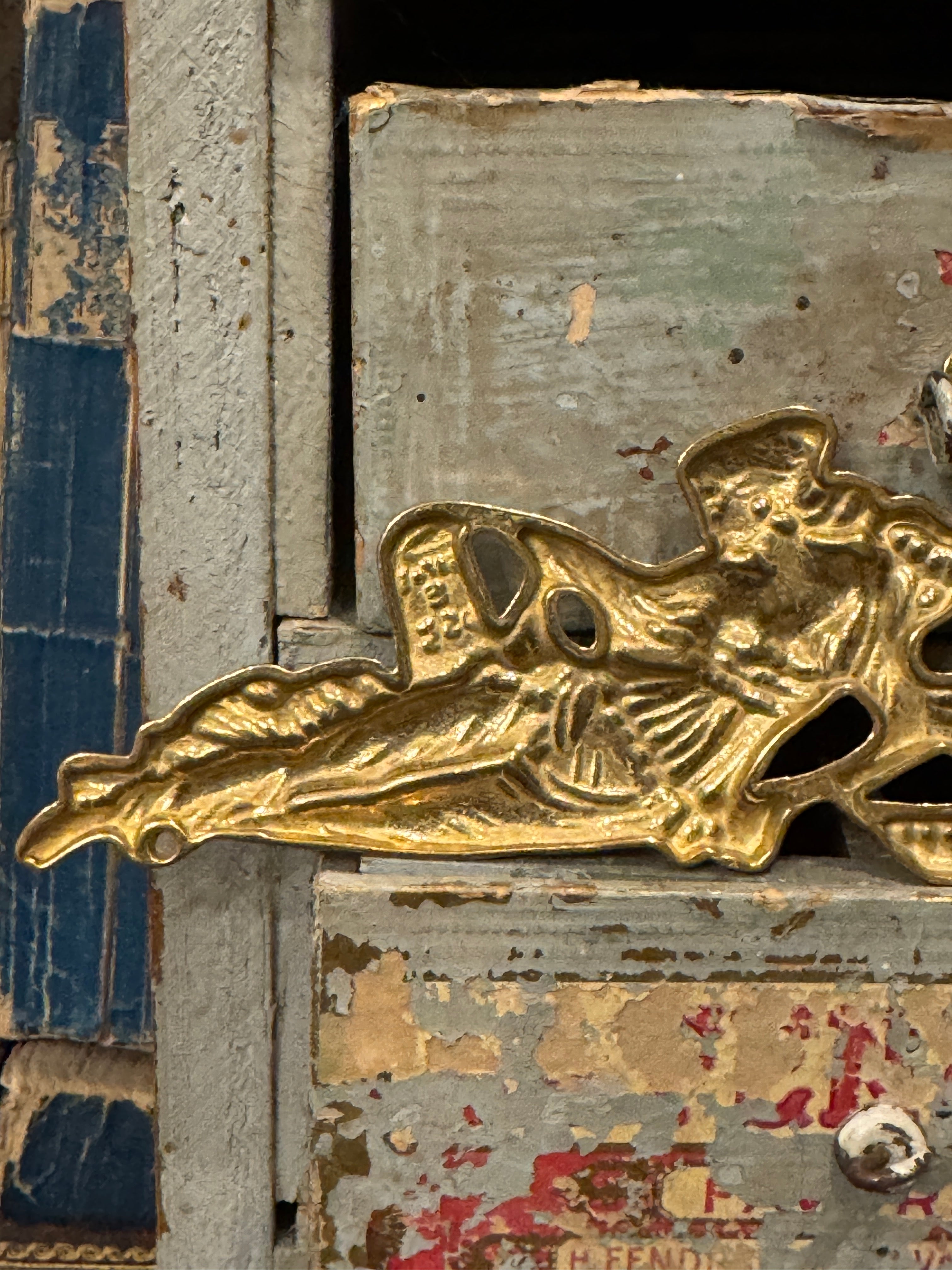 Antique French Brass Mounts