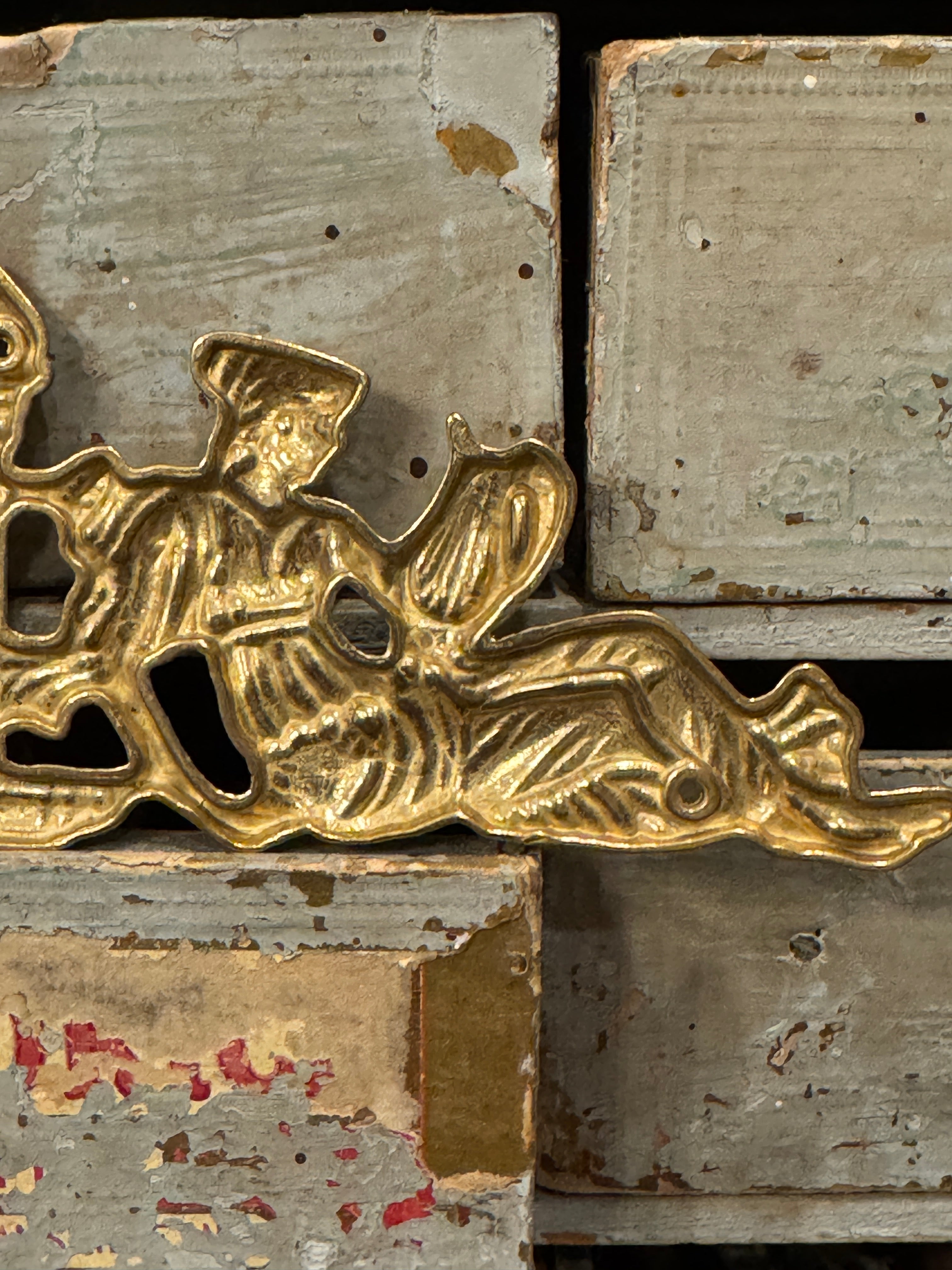 Antique French Brass Mounts