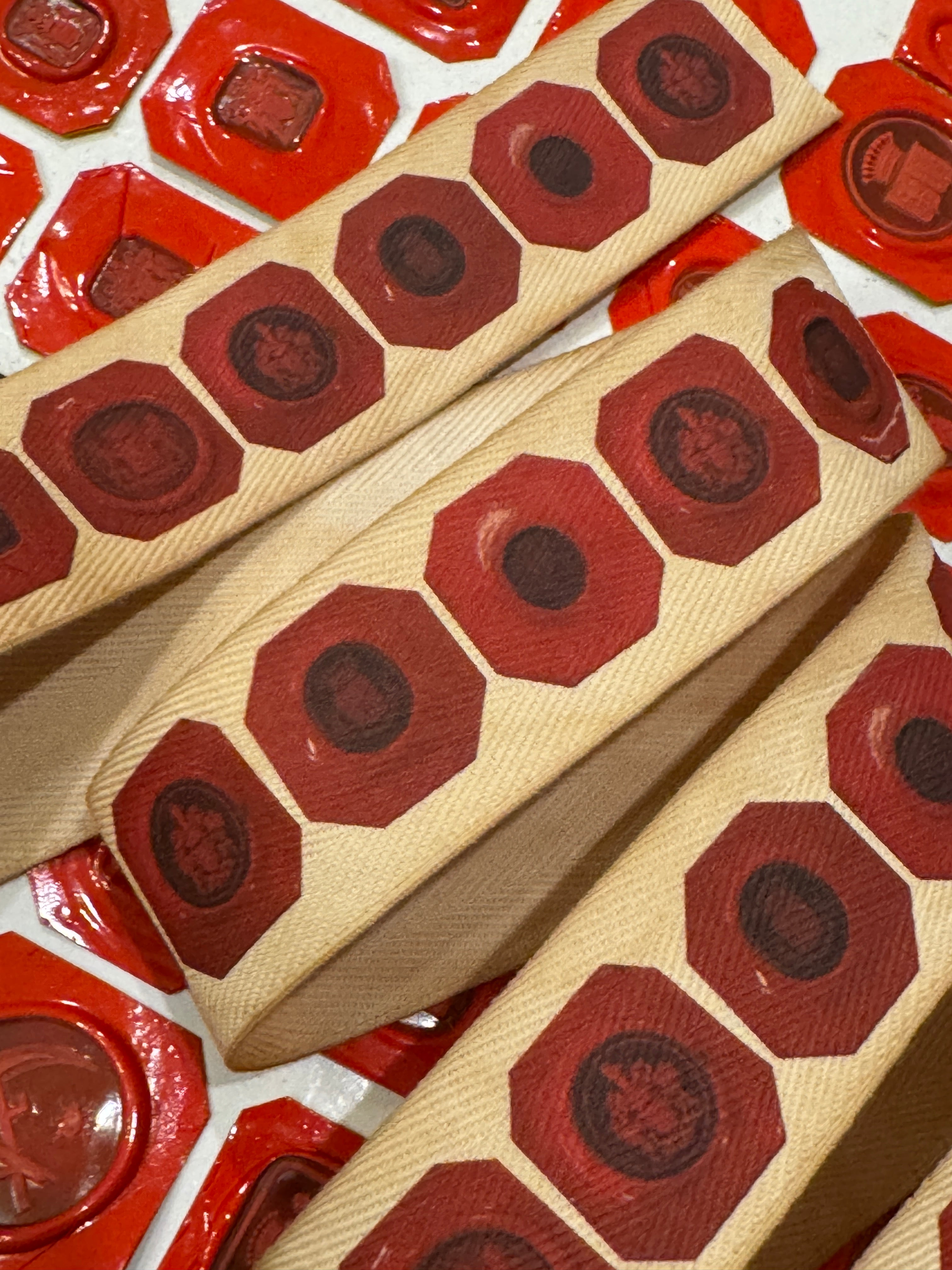 Exclusive Monahan Papers French Seal Ribbon Trim