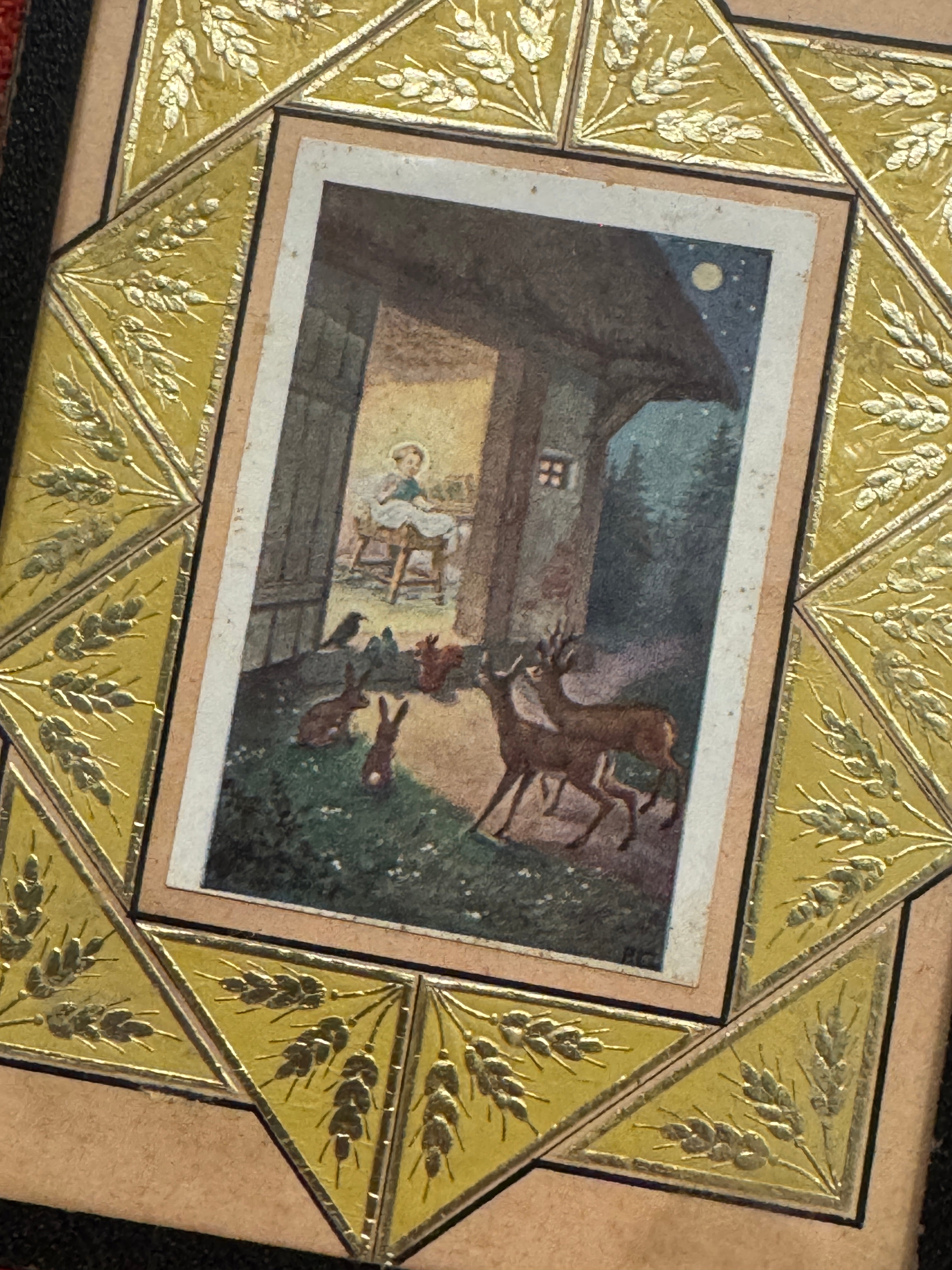 Vintage 1930s French Manger Scene