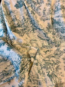 Vintage French Champetre Toile *