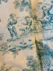 Vintage French Champetre Toile *