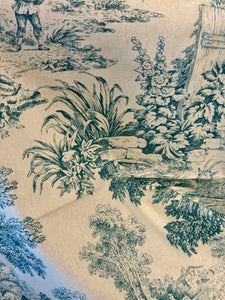 Vintage French Champetre Toile *