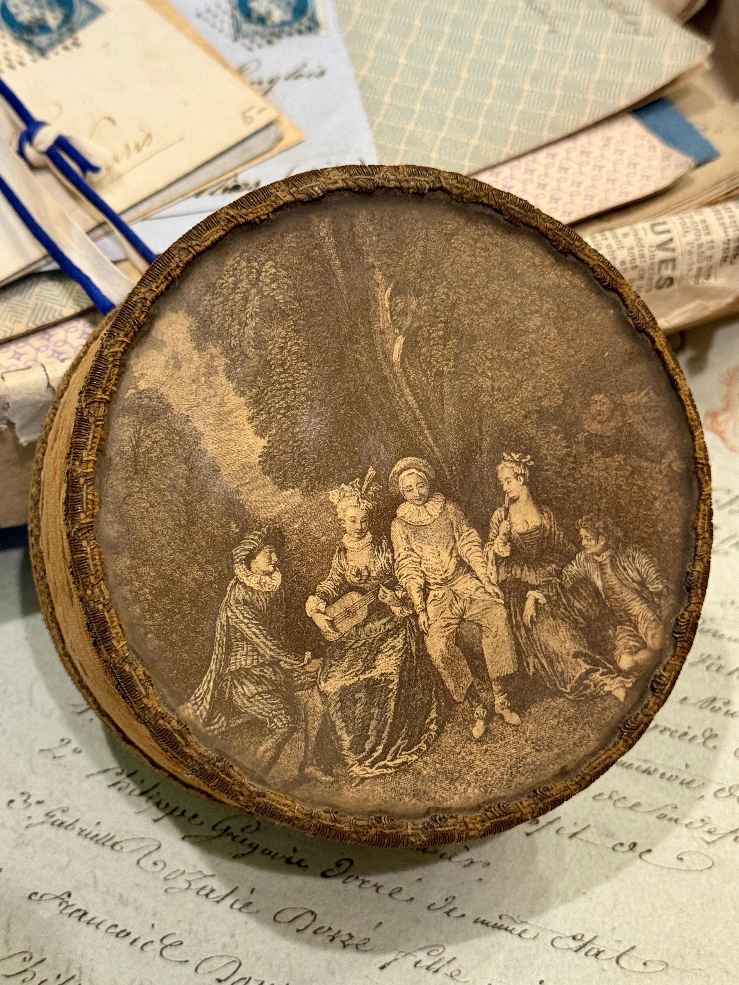 Antique 1800s French Boudoir Box