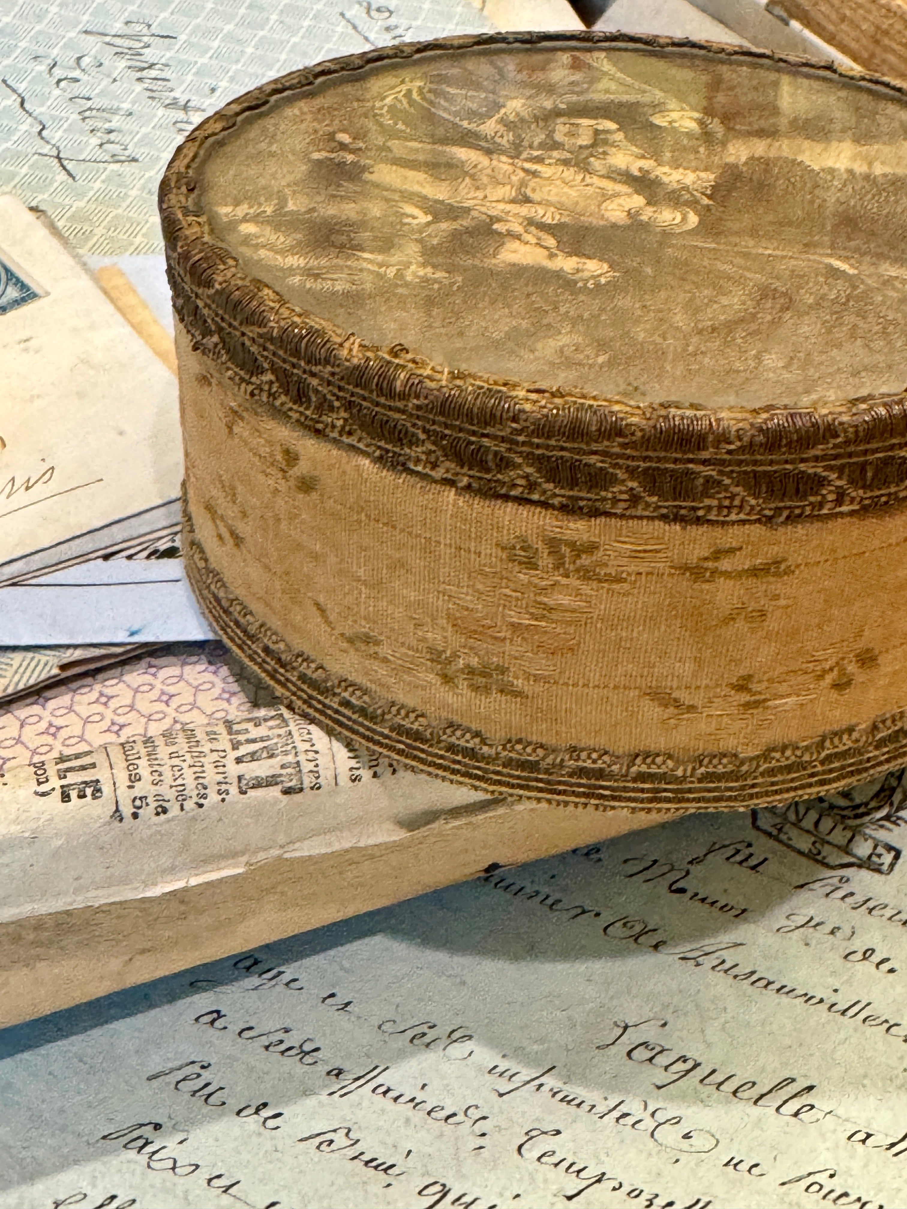 Antique 1800s French Boudoir Box