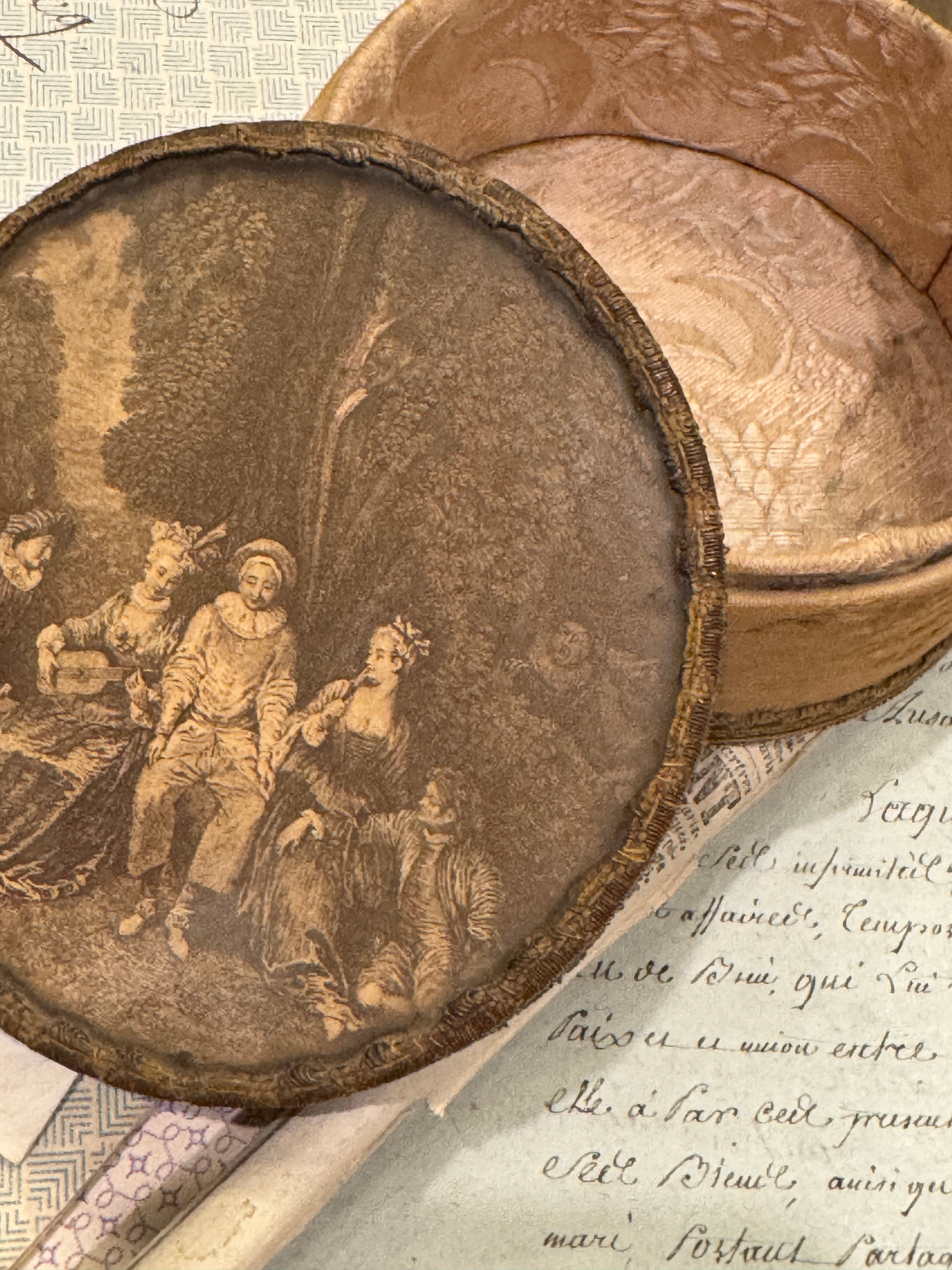 Antique 1800s French Boudoir Box