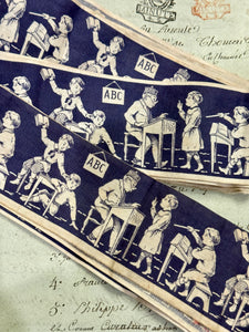 1930s Printed French Cotton Trim *