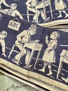 1930s Printed French Cotton Trim *